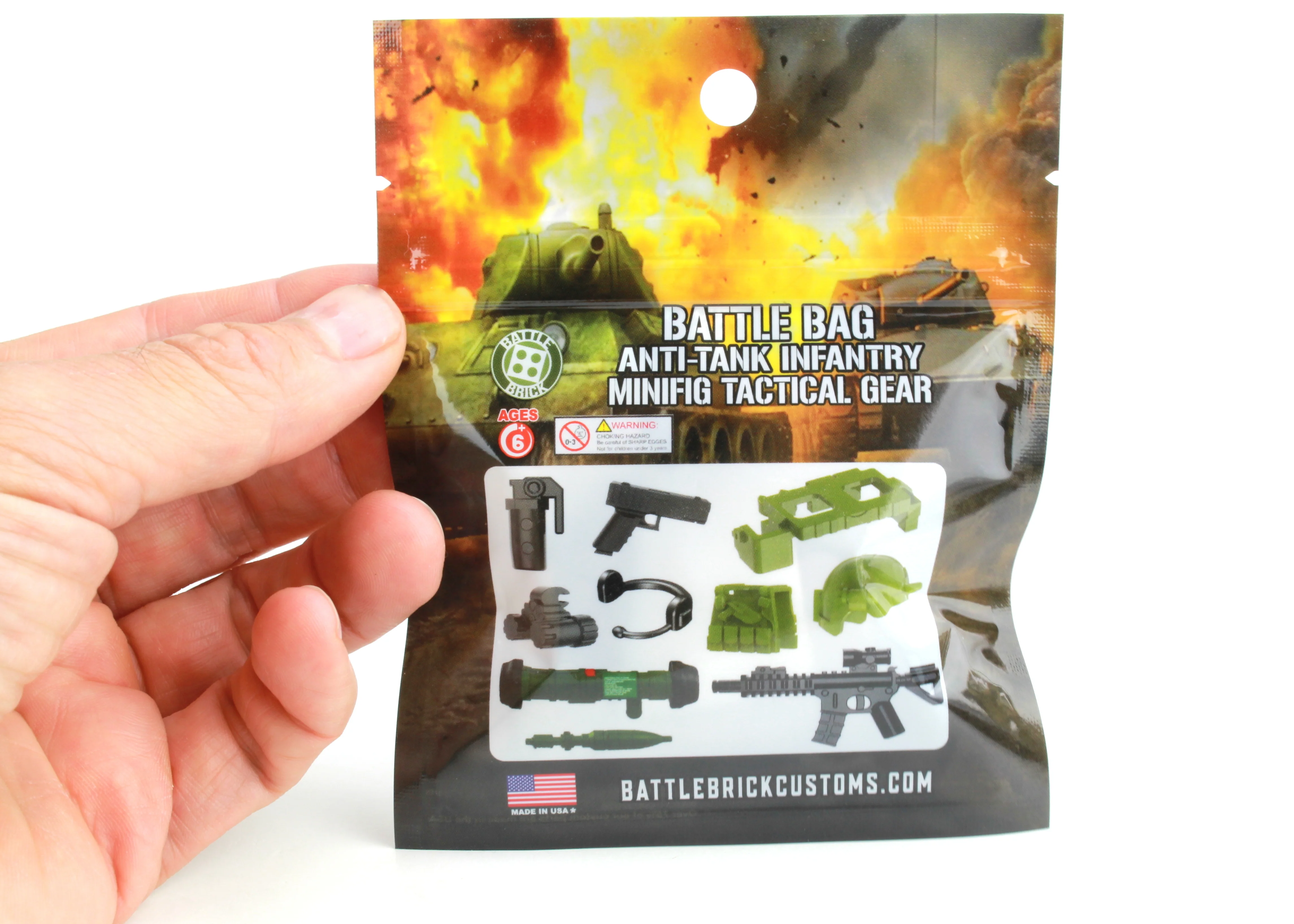 Anti-Tank Infantry Tactical Weapons Pack Custom Minifigure Toy Accessories - Image 2