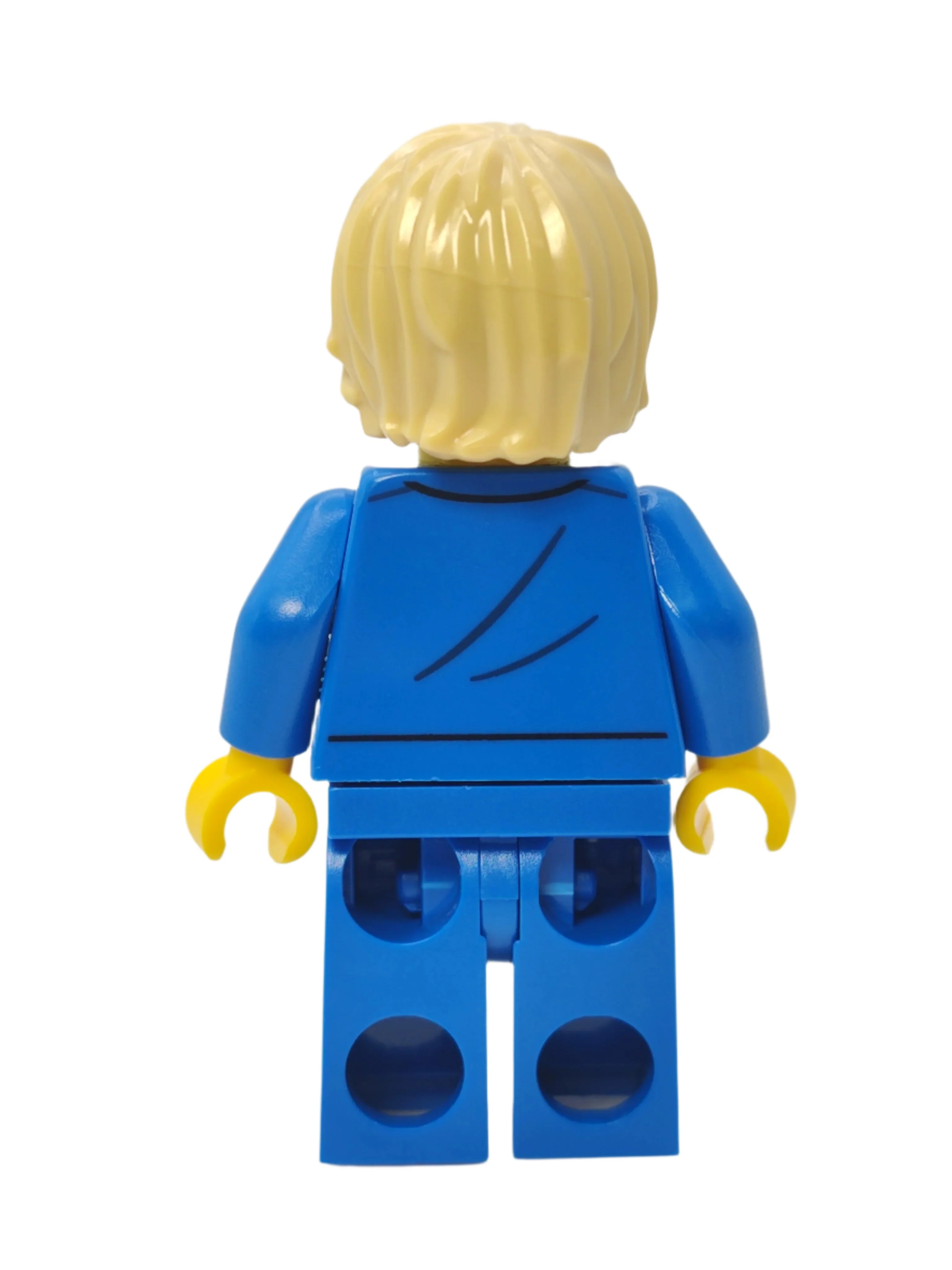 Astronaut - Blue Jumpsuit and Tan Hair Tousled with Side Part, cty1067 - Image 3