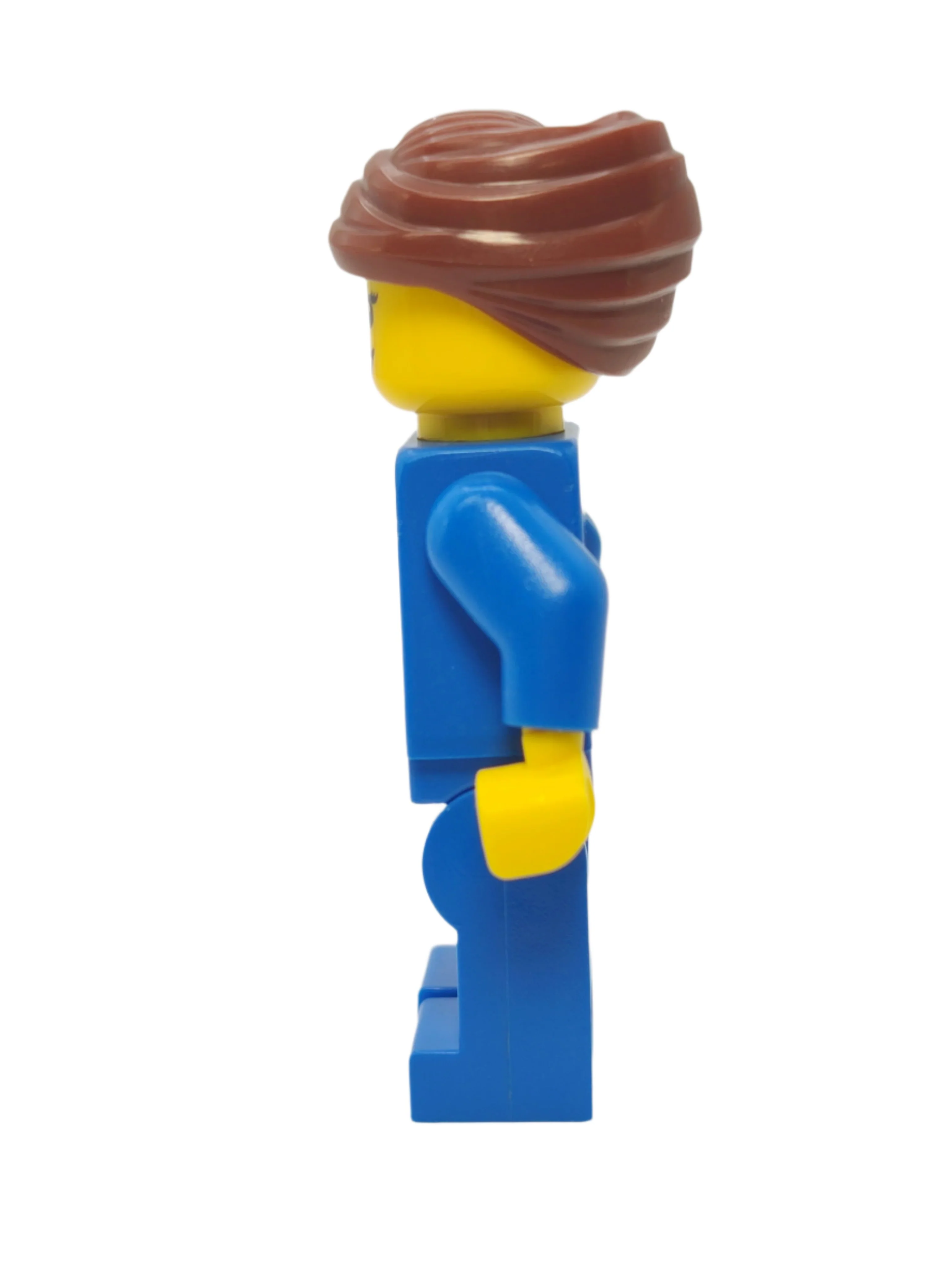 Astronaut - Blue Jumpsuit with Hair Swept Back Into Bun, cty1036 - Image 2