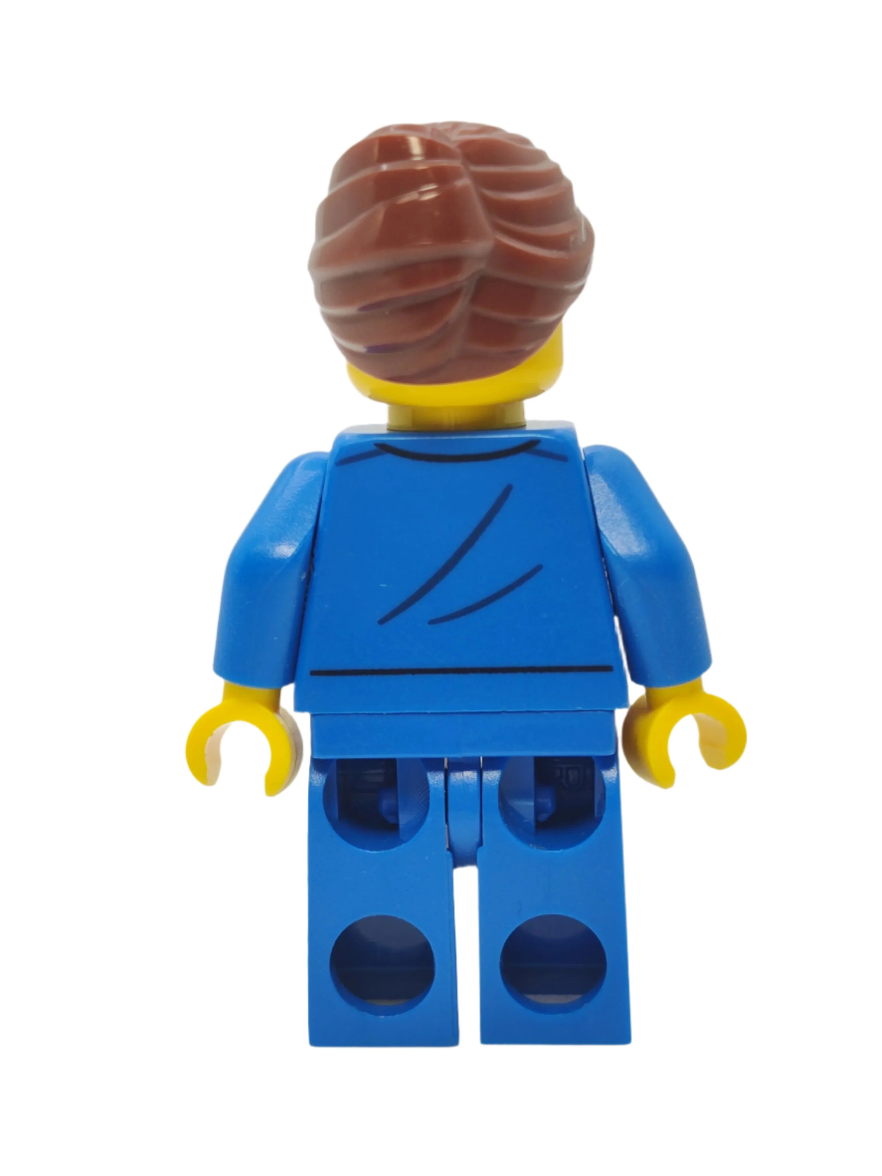 Astronaut - Blue Jumpsuit with Hair Swept Back Into Bun, cty1036 - Image 3
