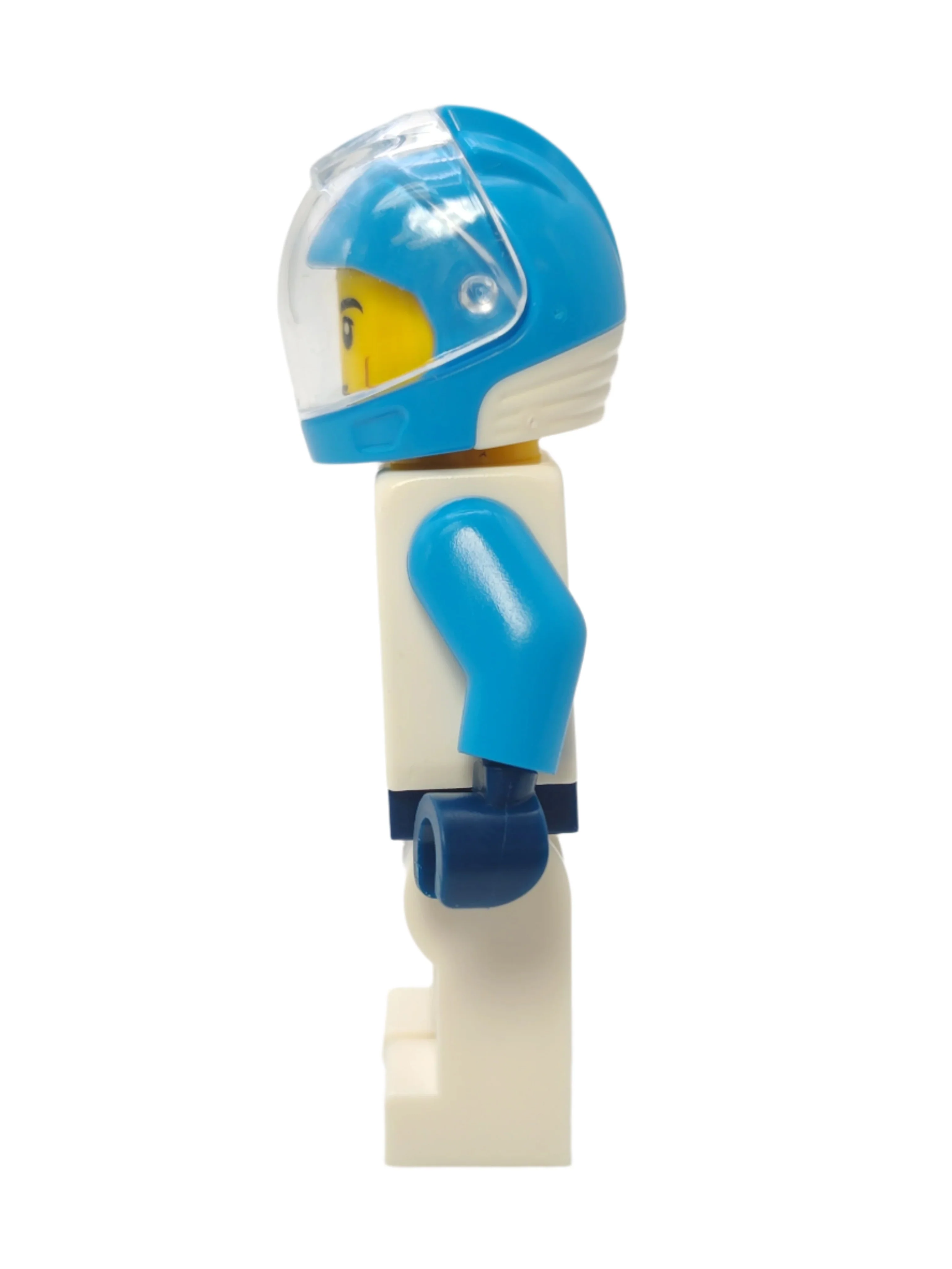 Astronaut - White Spacesuit with Dark Azure Arms and Smirk, cty1758 - Image 2
