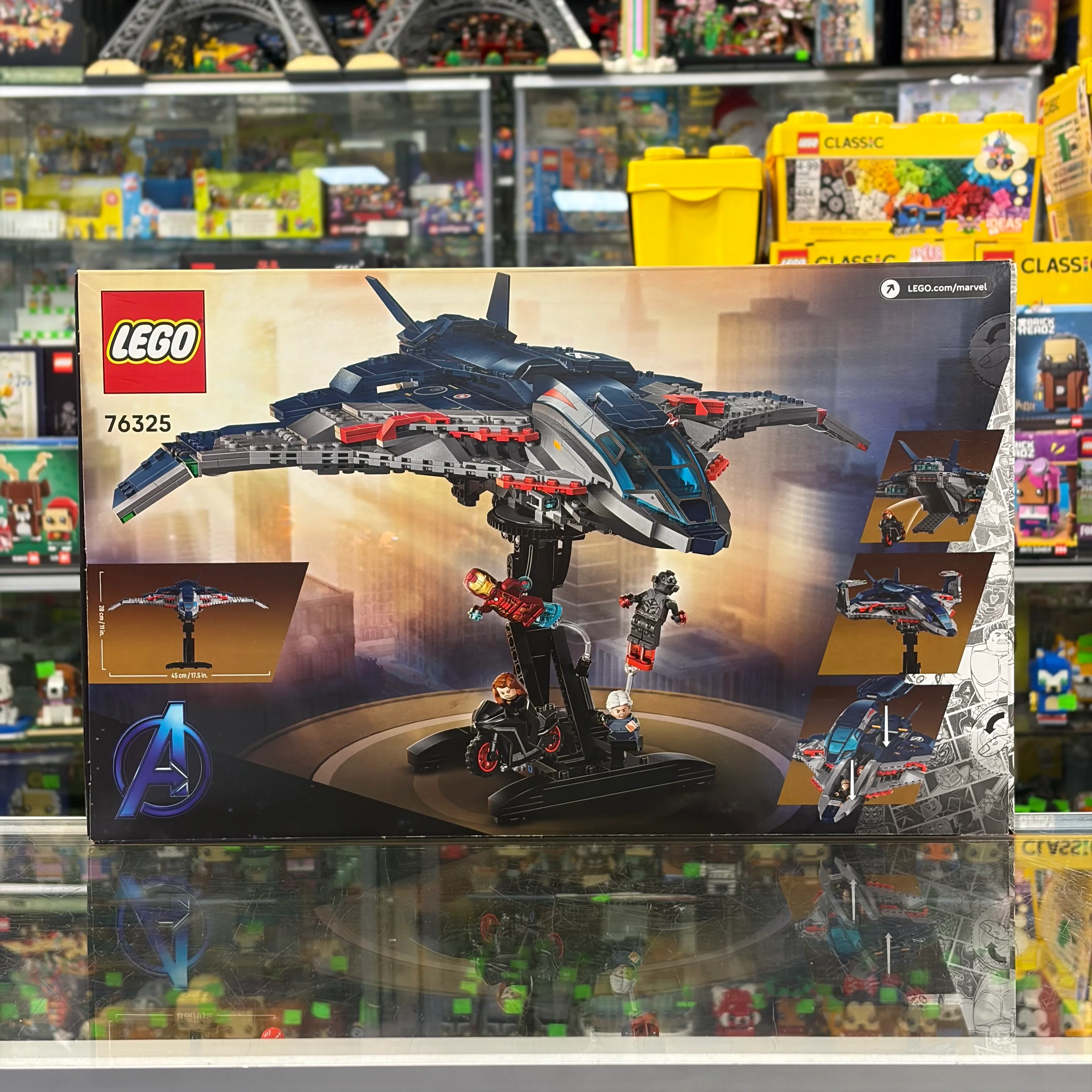 Avengers: Age of Ultron Quinjet, 76325 - LEGO® Marvel Set - Image 2