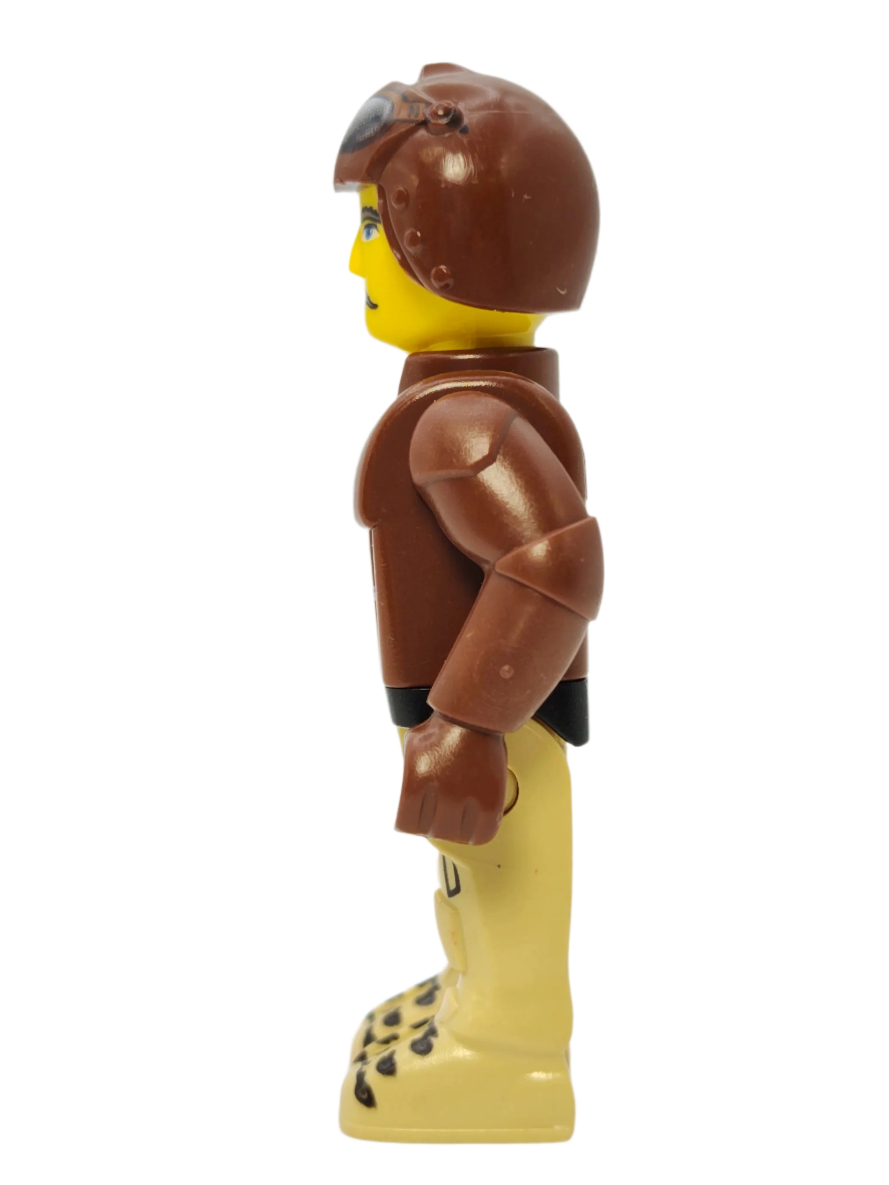 Aviator - Tan Pants and Brown Jacket, js008 - Image 2