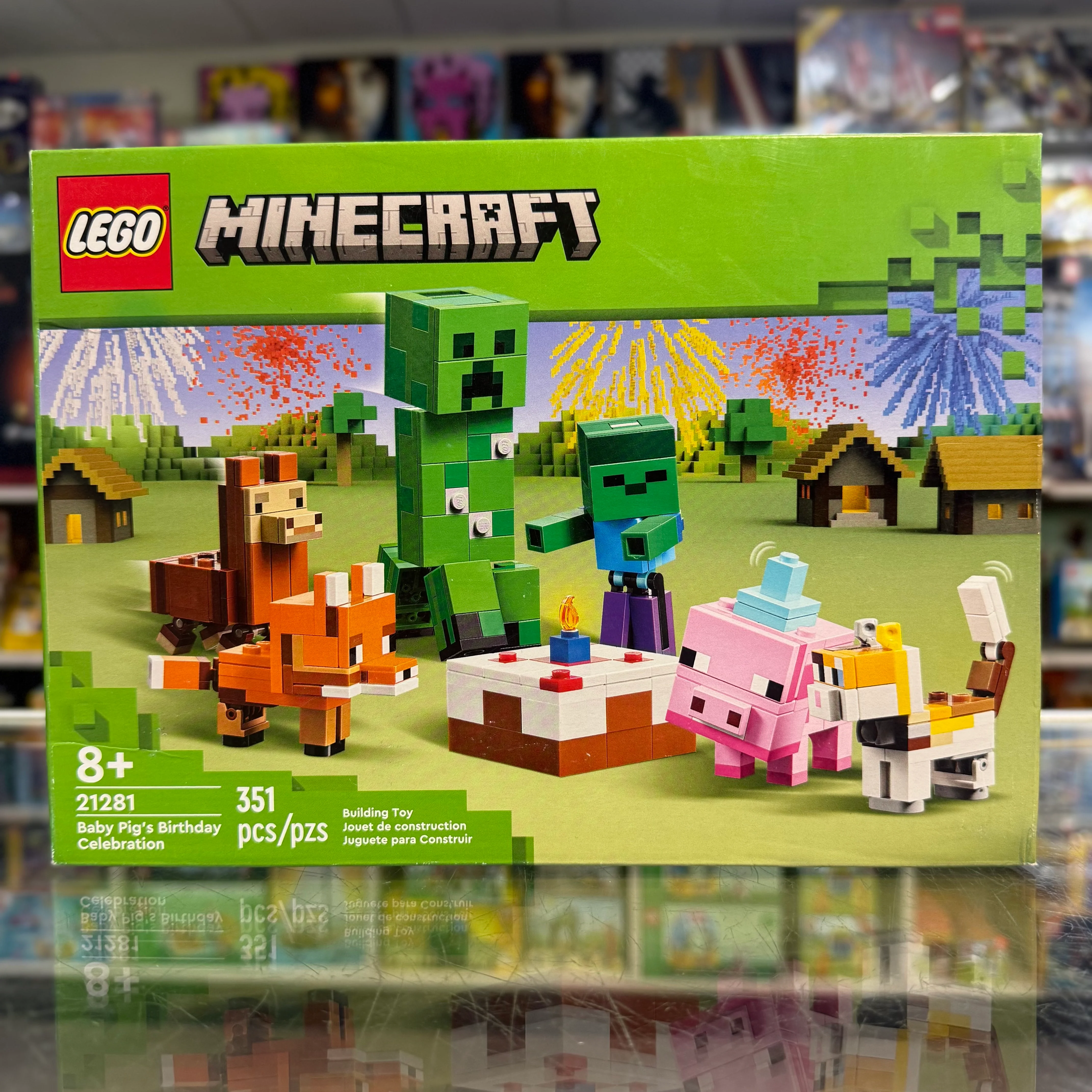 Baby Pig's Birthday Celebration, 21281 - LEGO® Minecraft Set