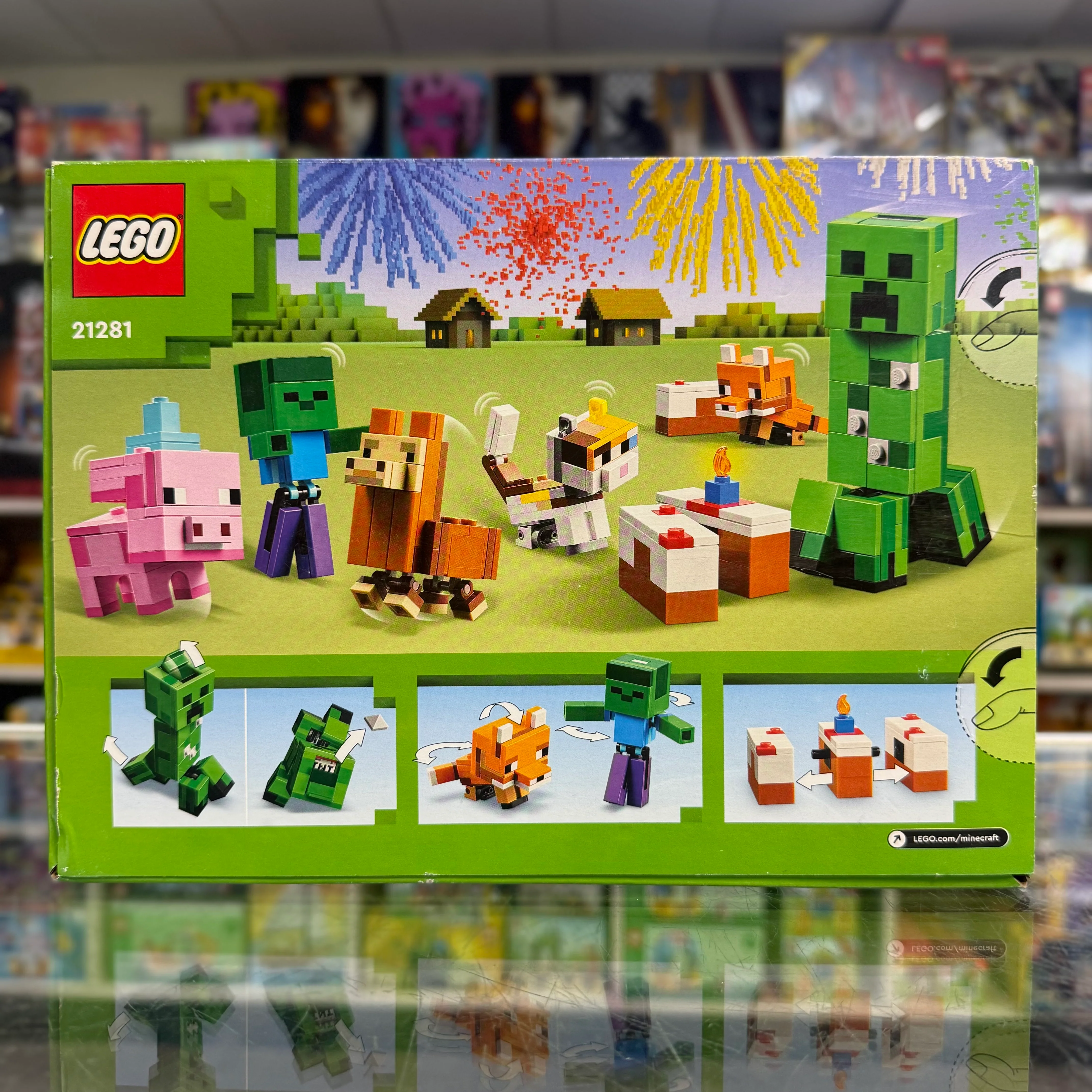 Baby Pig's Birthday Celebration, 21281 - LEGO® Minecraft Set - Image 2