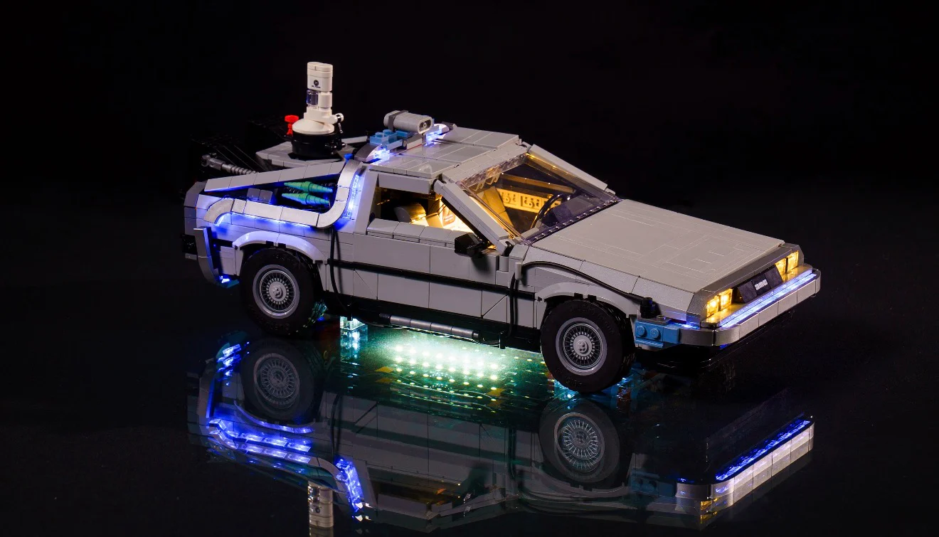 Back to the Future Time Machine 10300 Custom Lighting Kit for LEGO® Set - Image 21