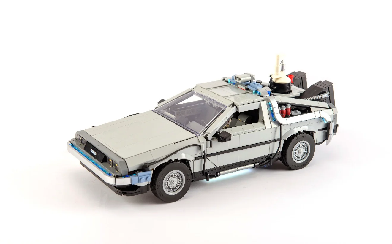 Back to the Future Time Machine 10300 Custom Lighting Kit for LEGO® Set - Image 5