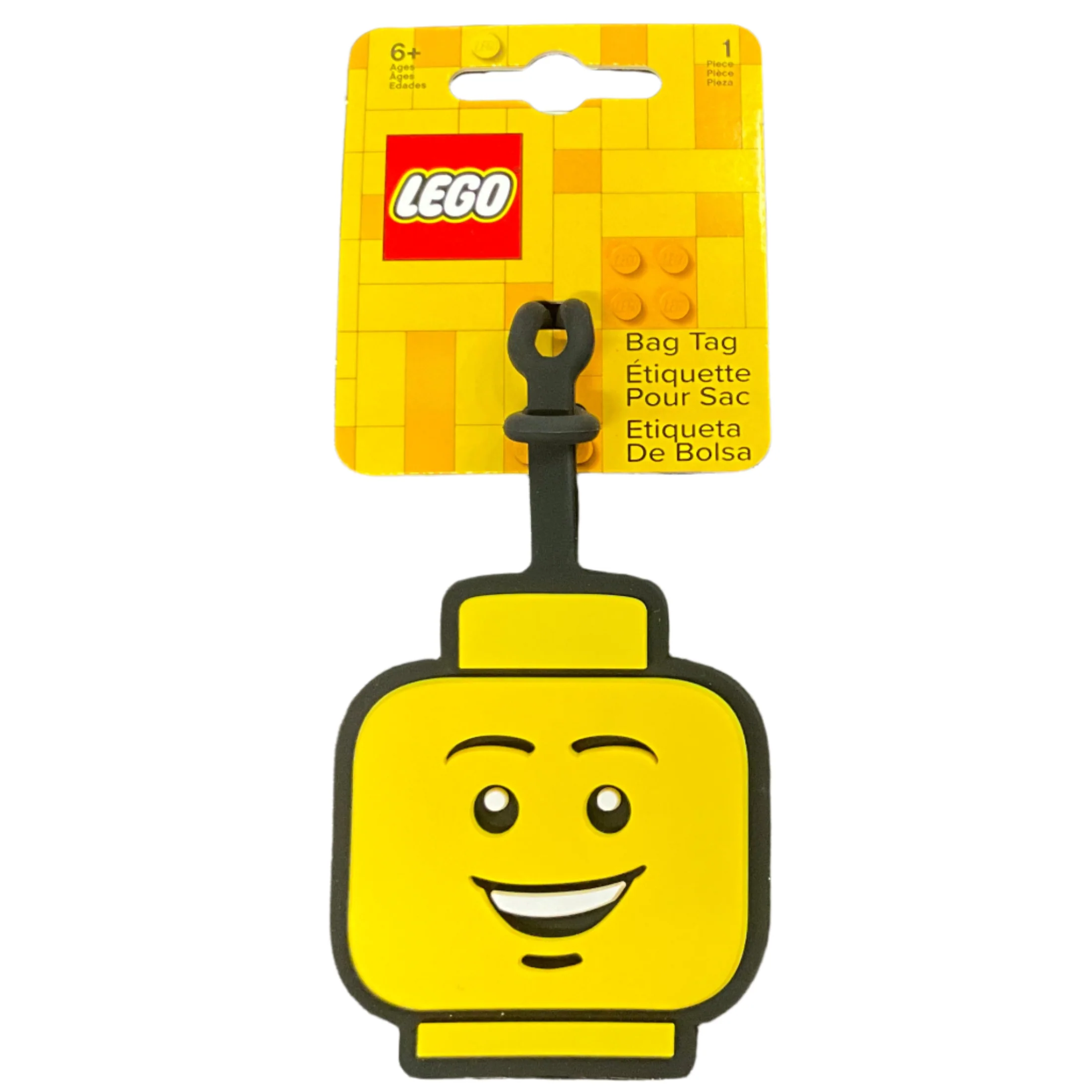 Bag/Luggage Tag, Silicone, LEGO® Minifigure Head, 51167
