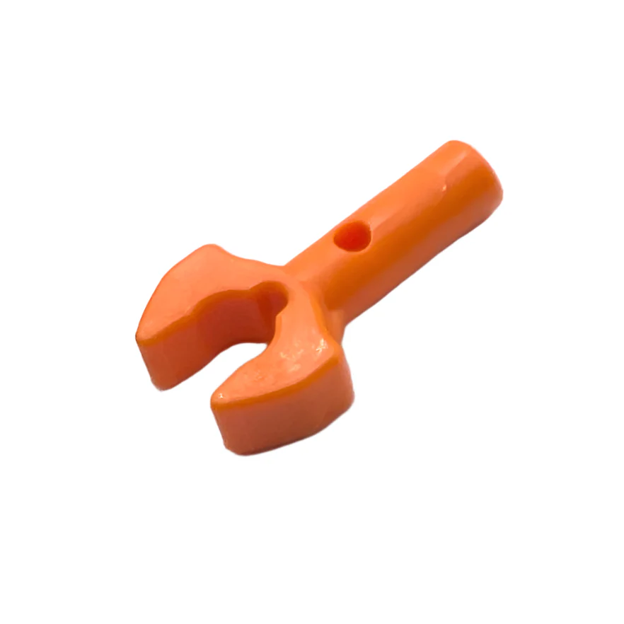 Bar 1L with Clip Mechanical Claw - Cut Edges and Hole on Side, Part# 48729b - Image 5