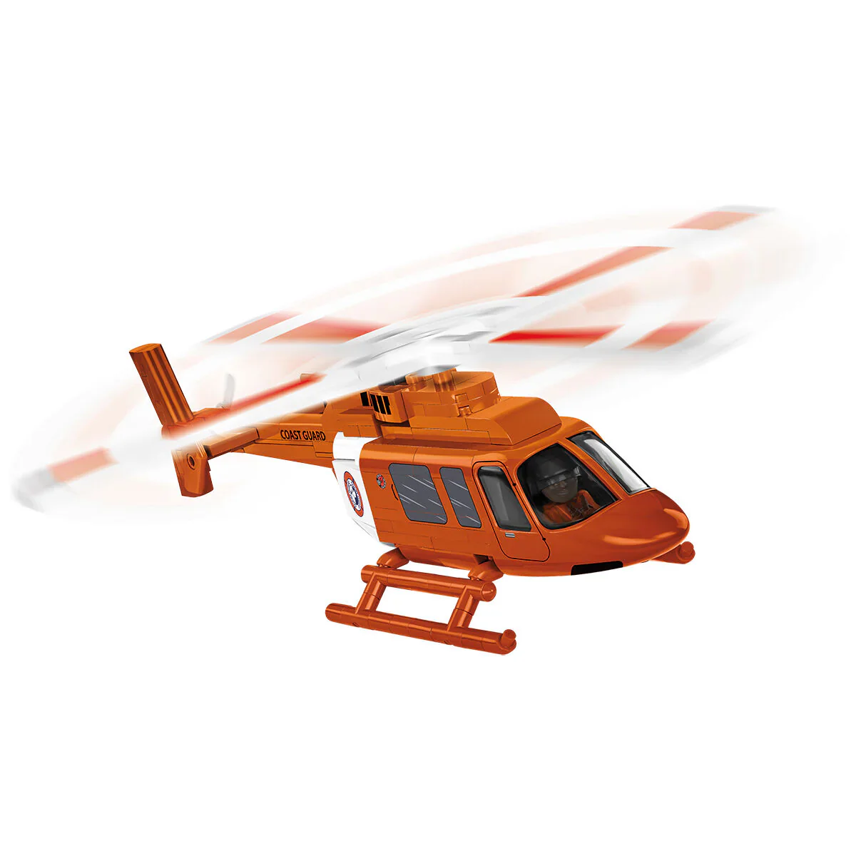Bell 407 Coast Guard Helicopter: COBI Set #26627 - Image 3