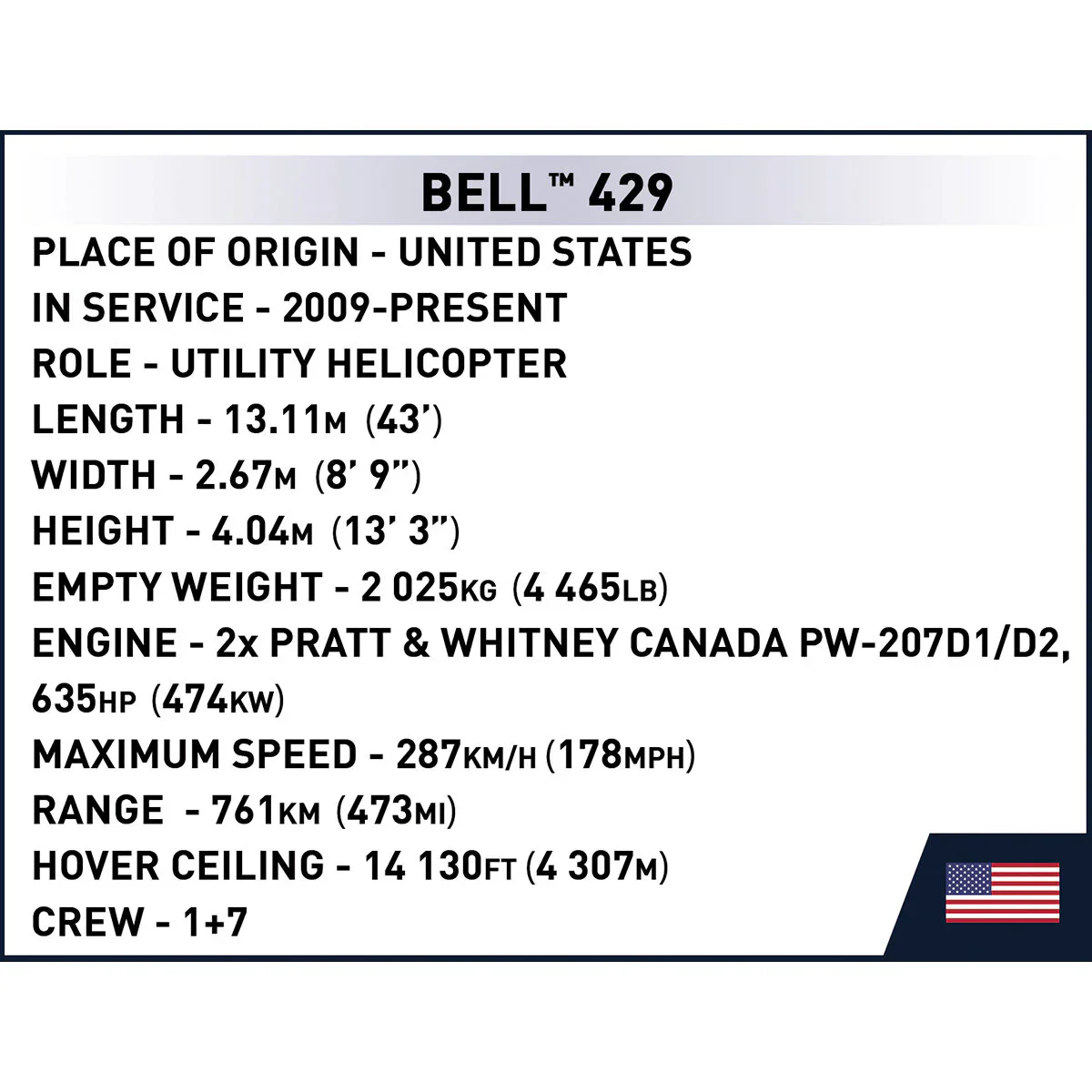 Bell 429 Police Helicopter: COBI Set #26630 - Image 6