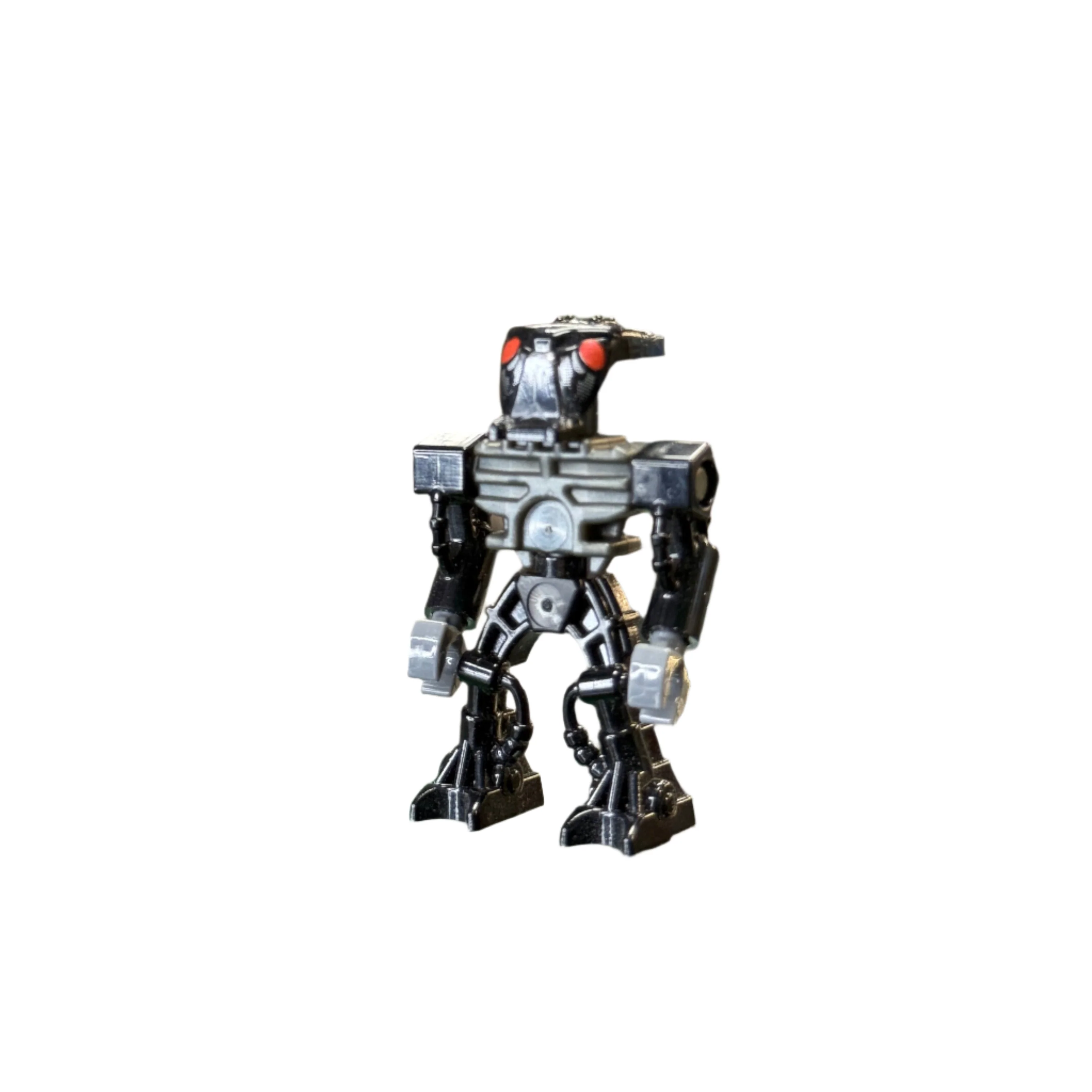 Bionicle Mini - Barraki Mantax (Pearl Dark Gray Torso), bio015a