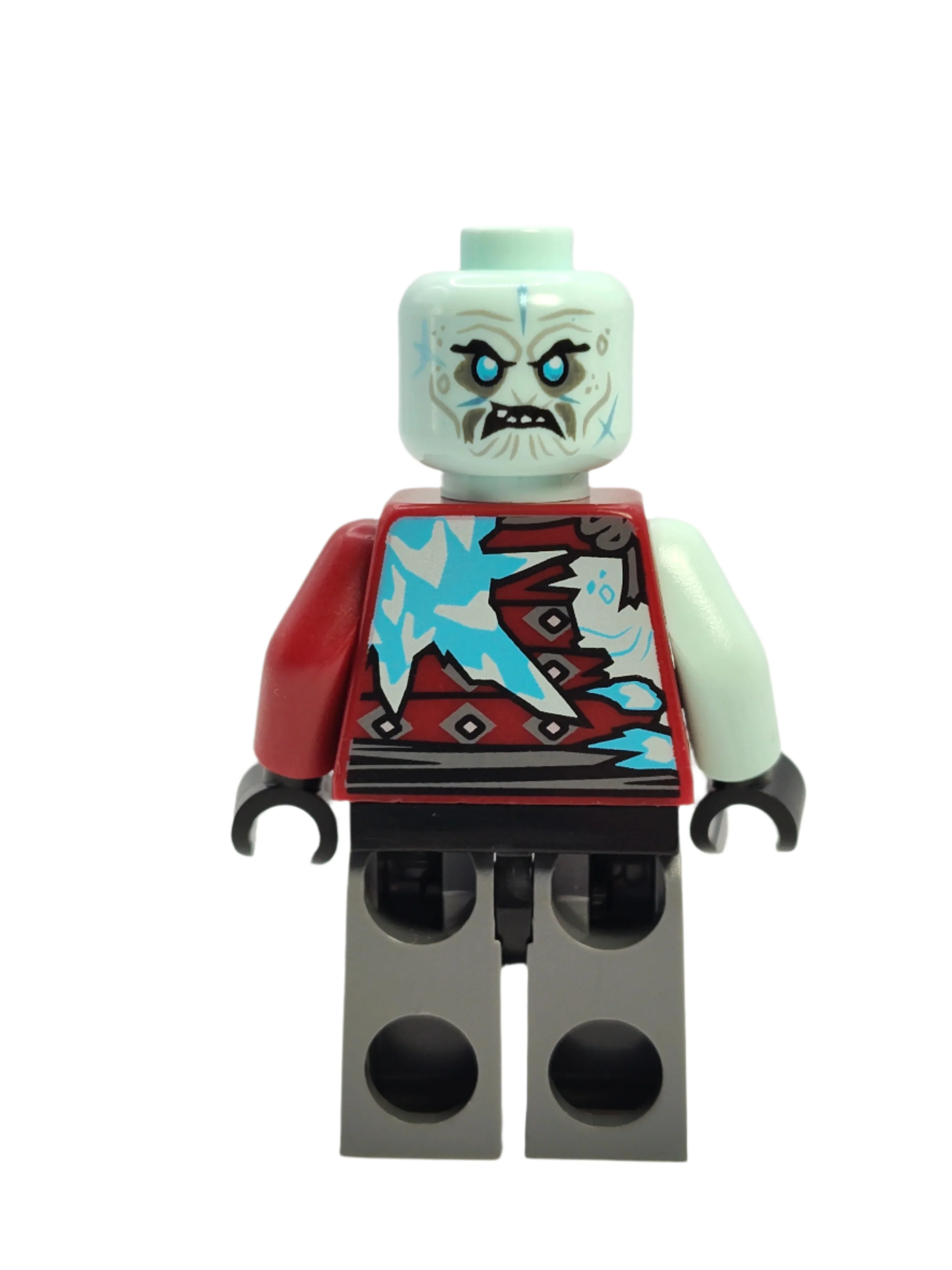 Blizzard Samurai - Armor and Ninja Helmet, njo0556 - LEGO® Ninjago Minifigure - Image 5