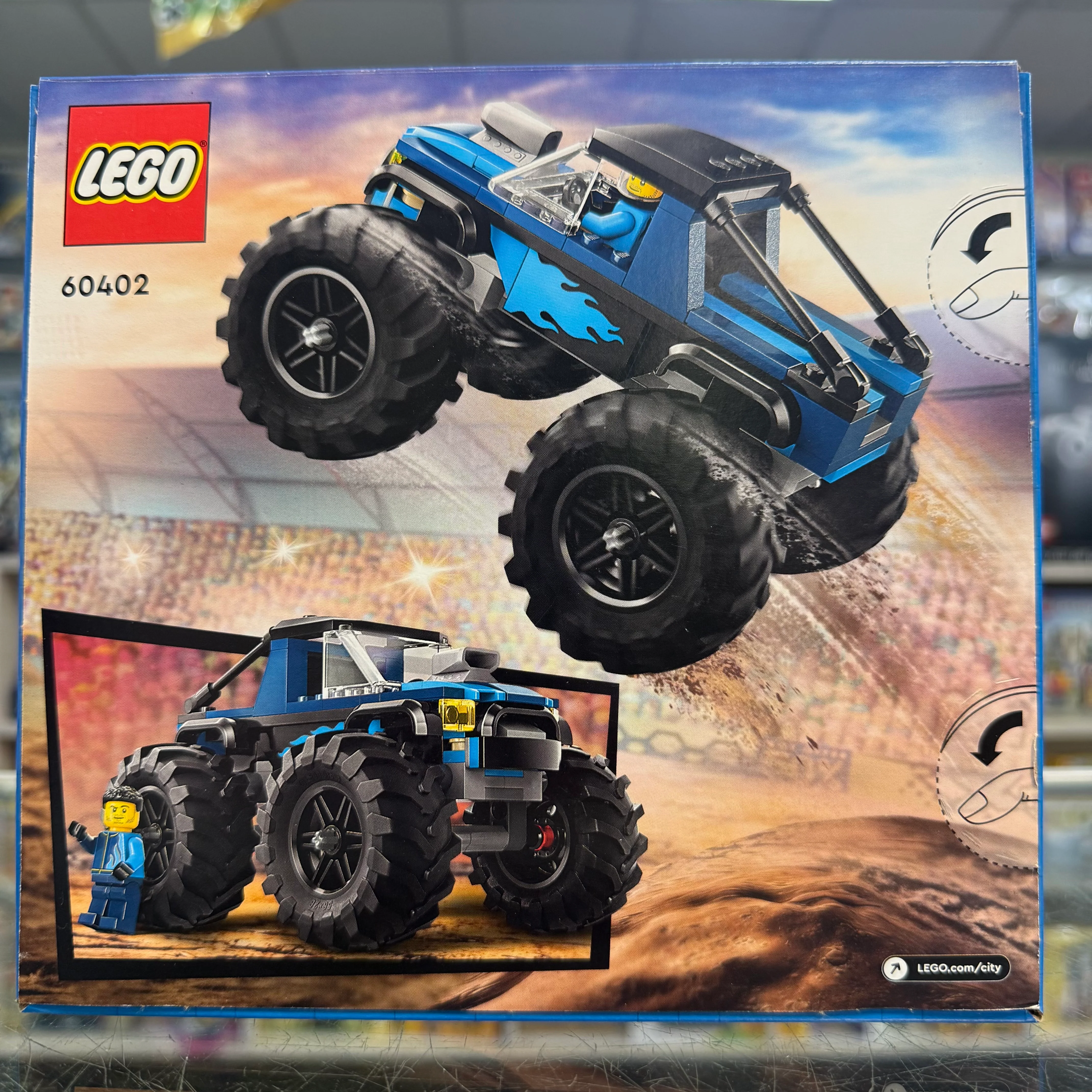 Blue Monster Truck, 60402 - LEGO® City Set - Image 2