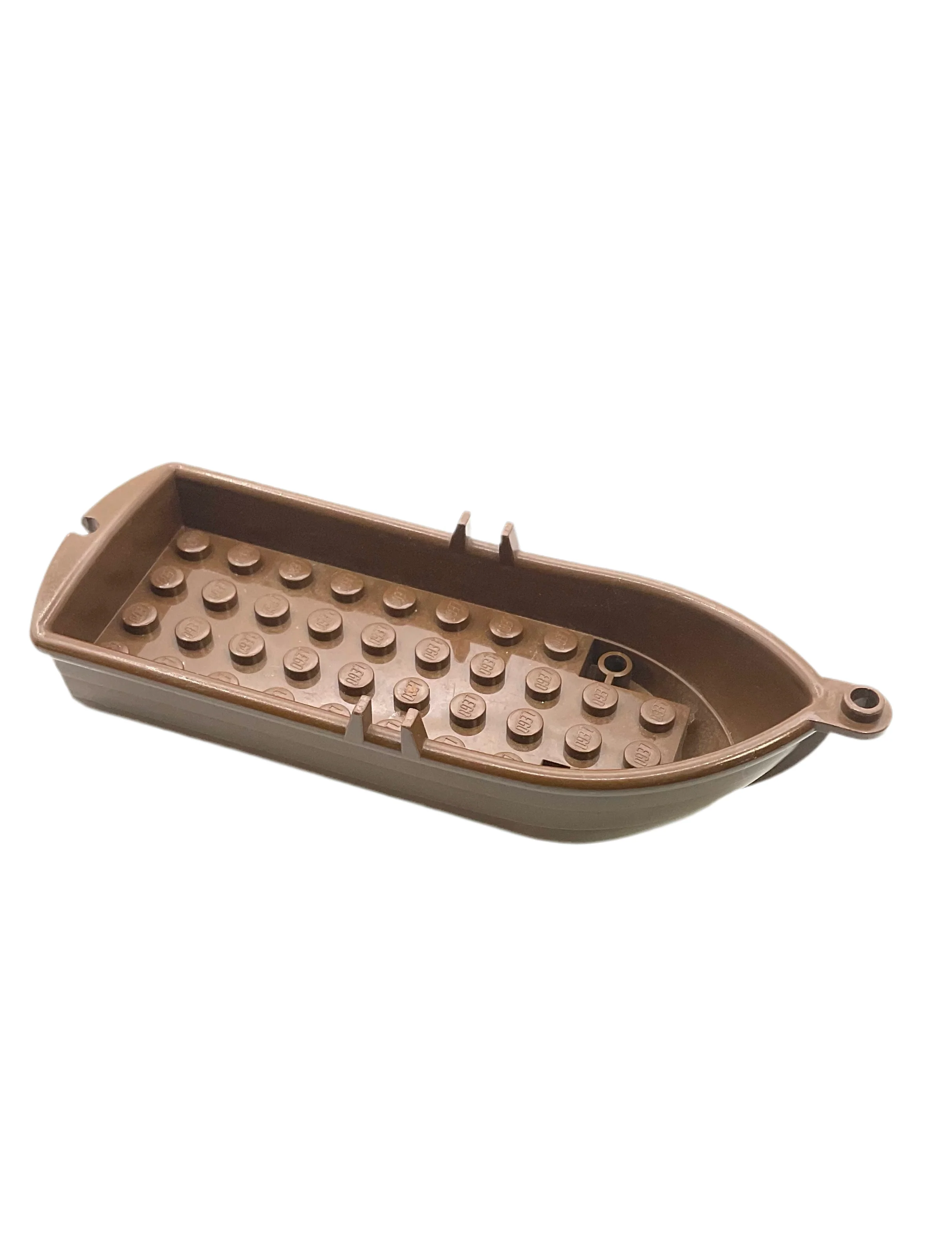 Boat, 14x5x2 with Oarlocks and 2 Hollow Inside Studs, Part# 2551 - Image 2