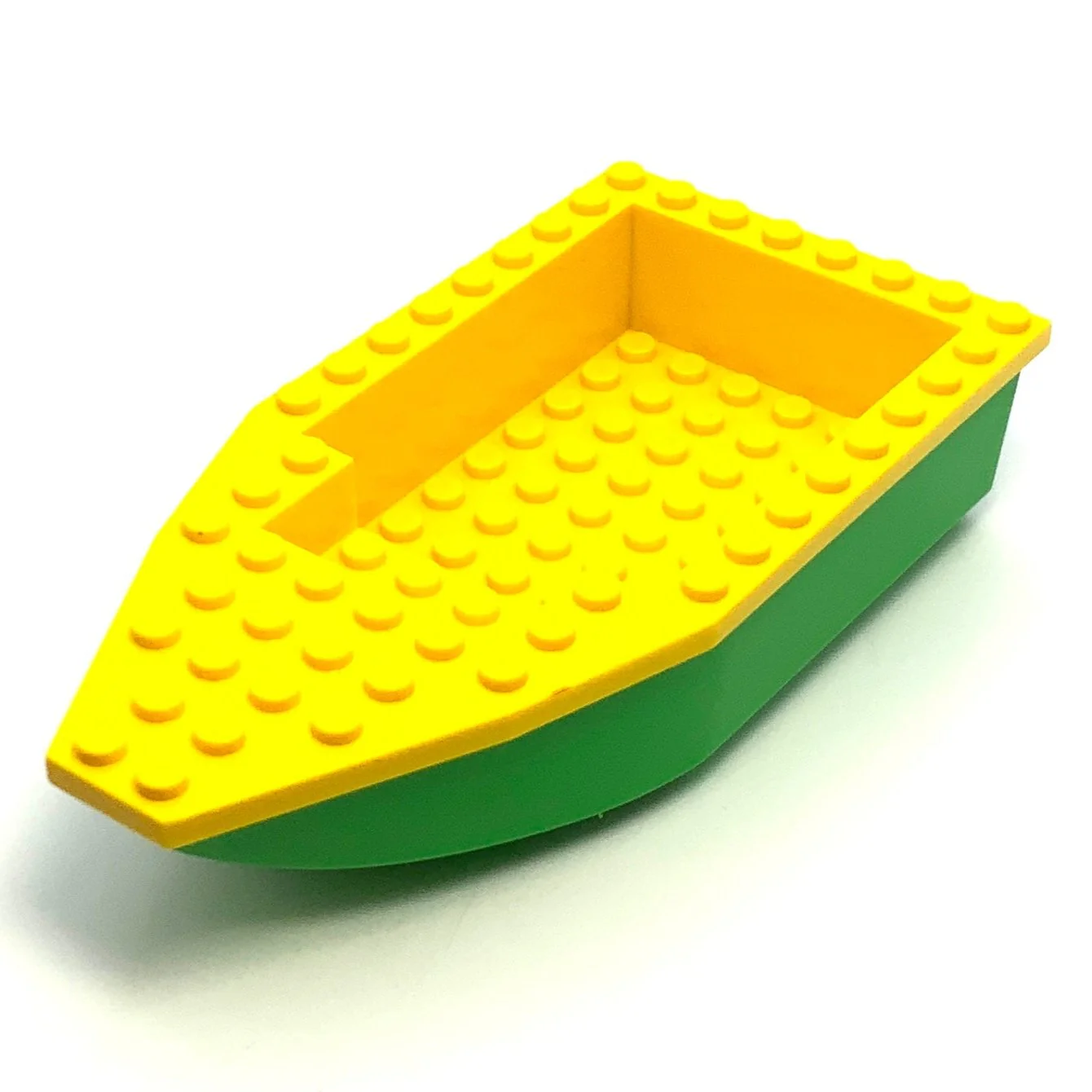 Boat, Hull Unitary 16 x 8 with Yellow Top, Part# 28533c02 - Image 2