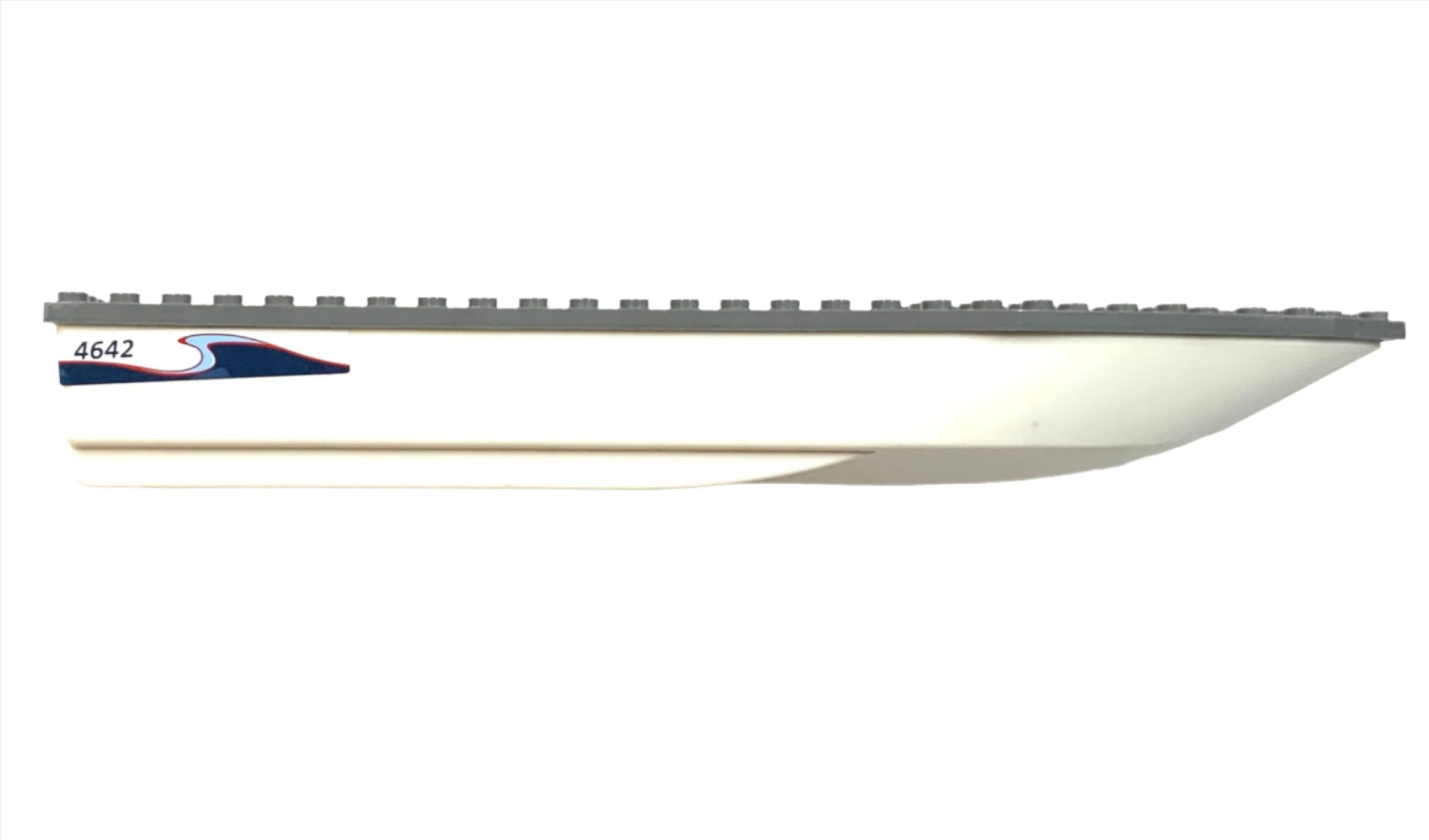 Boat, Hull Unitary 28x8 with Dark Bluish Gray Top, Part# 92710c01 - Image 3