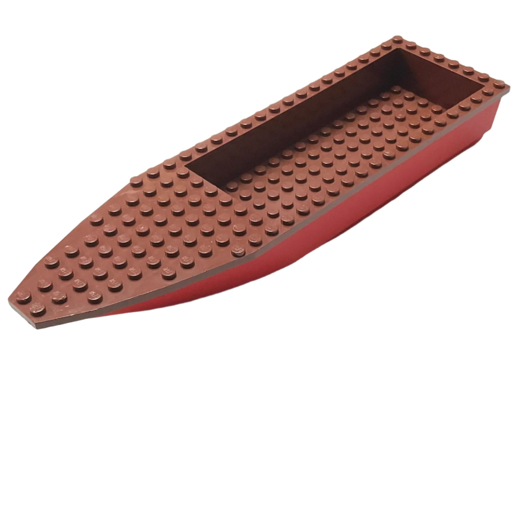Boat, Hull Unitary 28x8 with Reddish Brown Top (92710/92711), Part# 92710c03 - Image 2