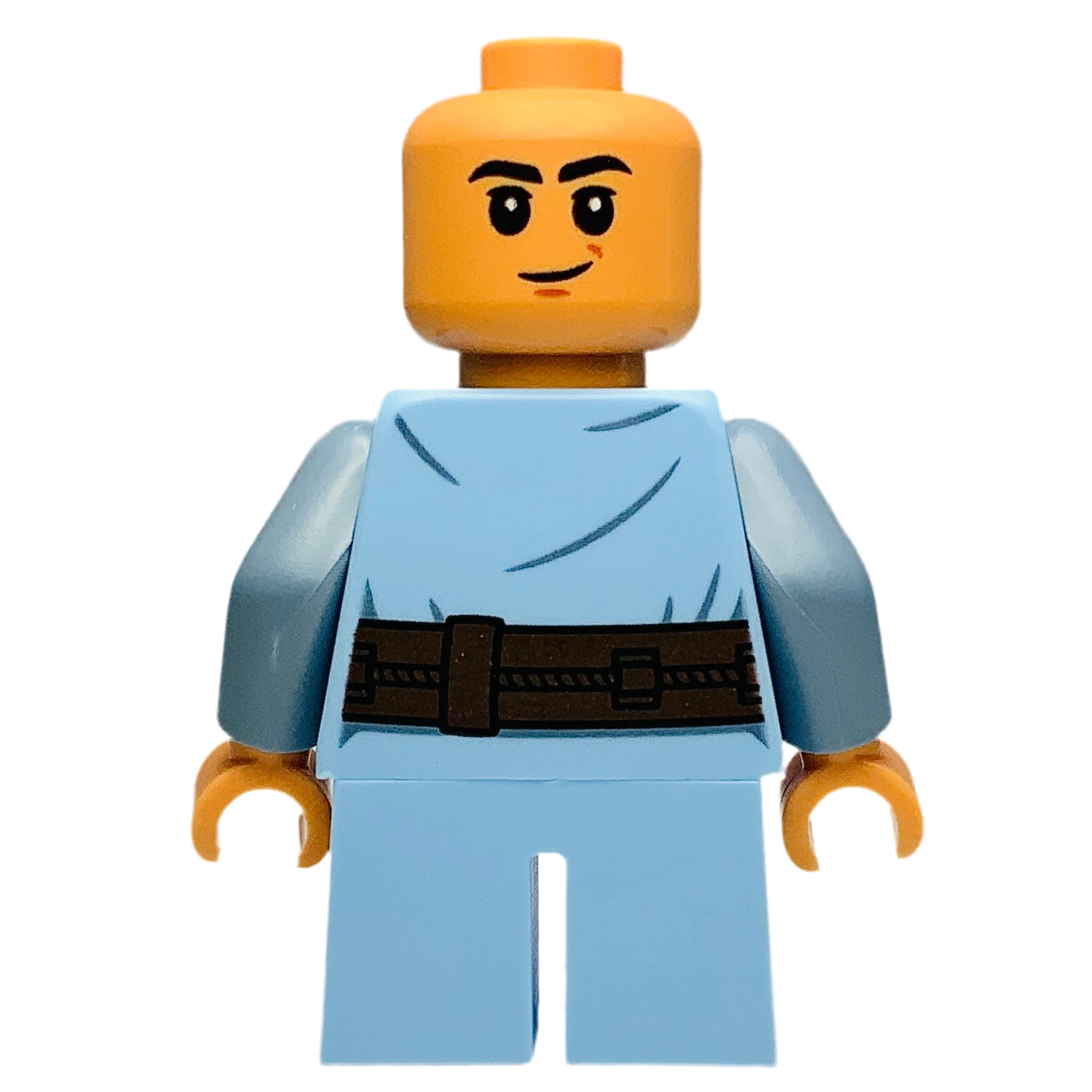 Boba Fett, Young - Bright Light Blue Shirt, sw1407, LEGO® Star Wars Minifigure - Image 3