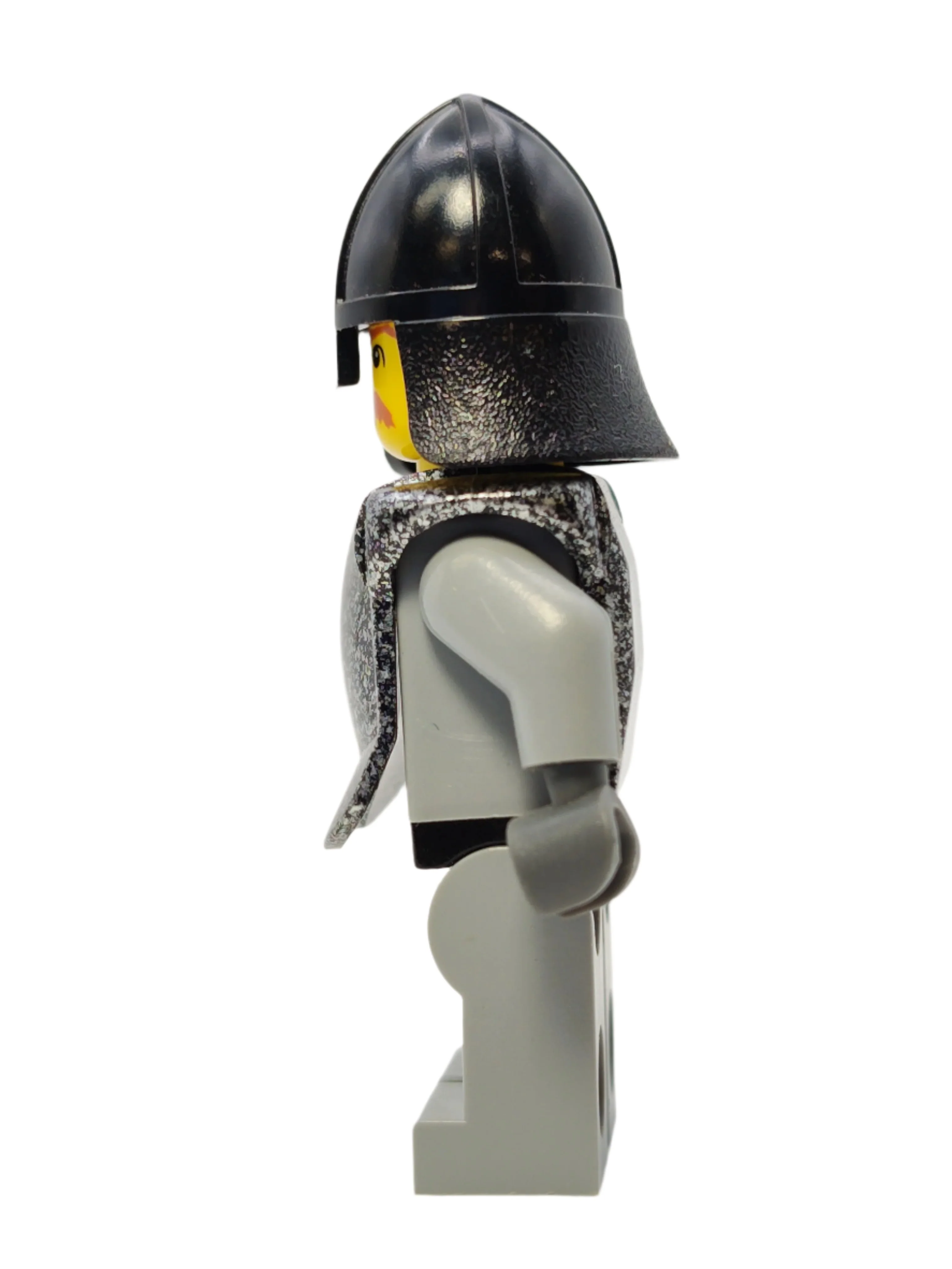 Breastplate - Armor over Light Bluish Gray with Brown Moustache, cas305 - Image 2
