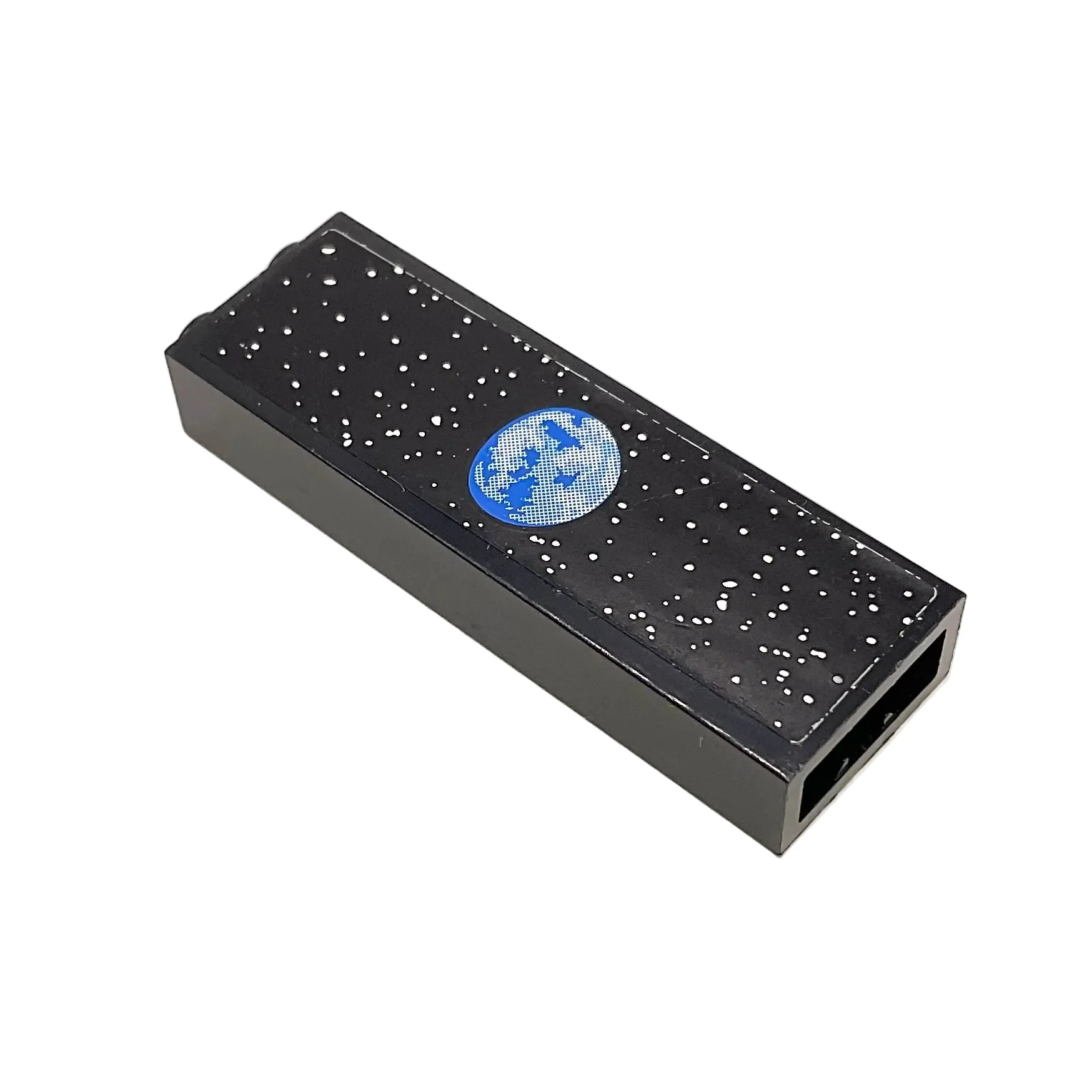 Brick 1 x 2 x 5 with Alderaan / Yavin 4 '00:15:10' Viewscreens Pattern (Stickers), Part# 2454pb025