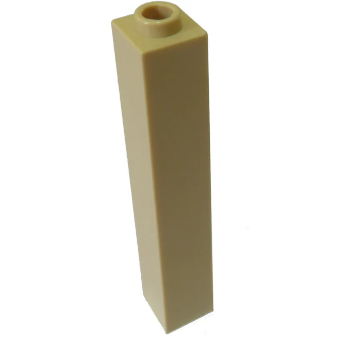 Brick 1x1x5 (Hollow Stud), Part# 2453a - Image 5