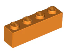 Brick 1x4, Part# 3010 - Image 17