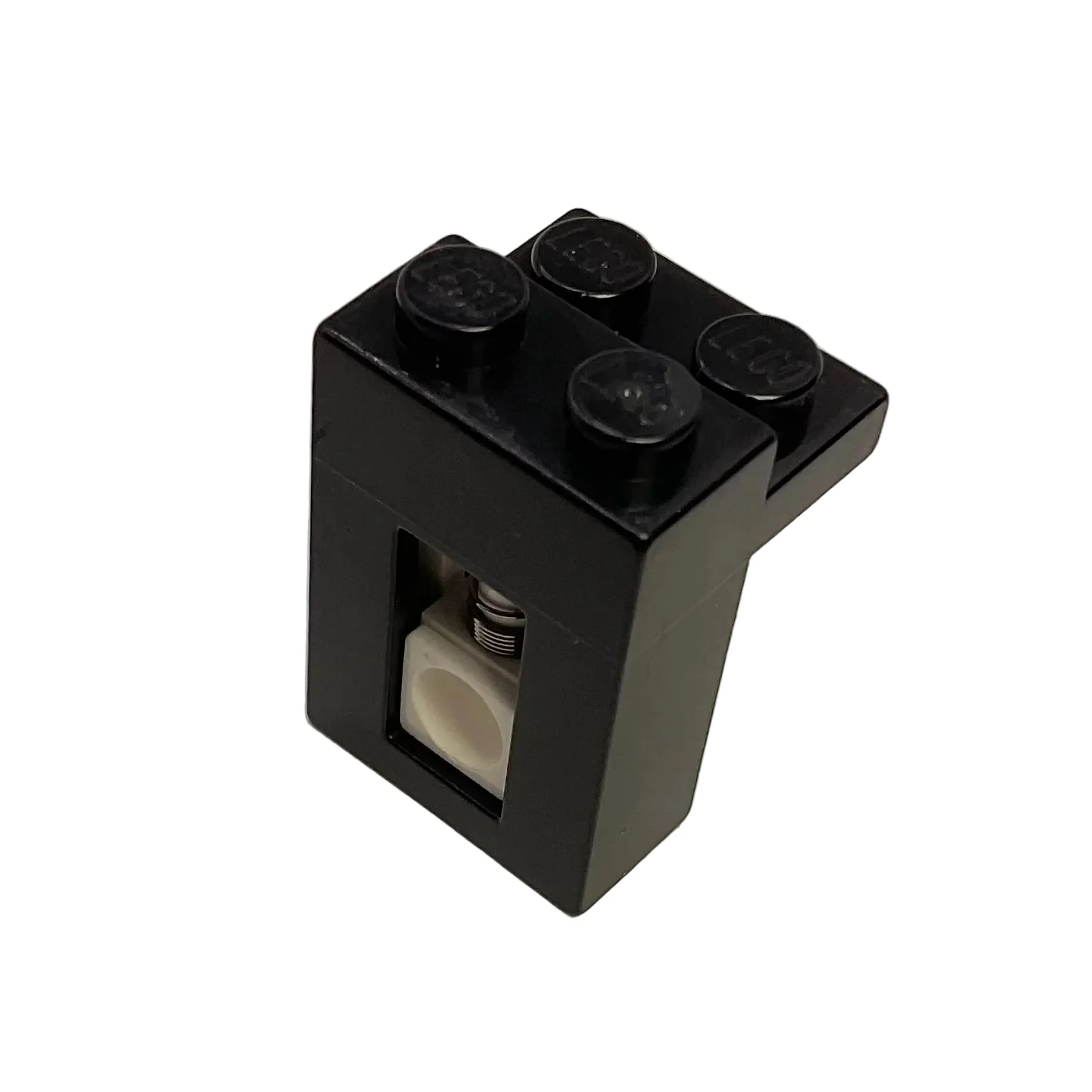 Brick, Modified 1 x 2 x 2 1/3 with Spring Unit (Shock Absorber), Part# 2605c01