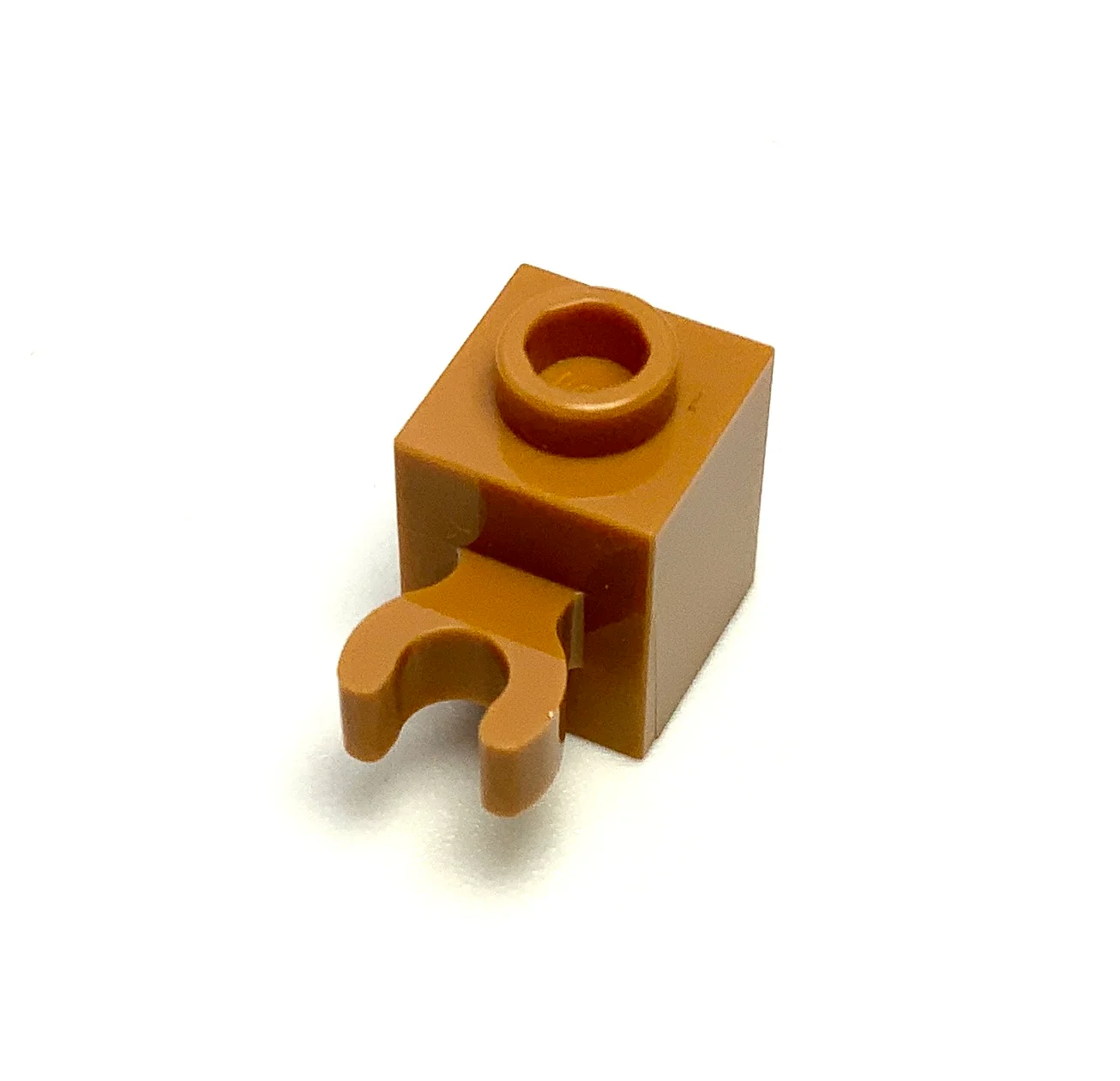 Brick, Modified 1x1 with Open U Clip (Vertical Grip) - Hollow Stud, Part# 60475b - Image 4