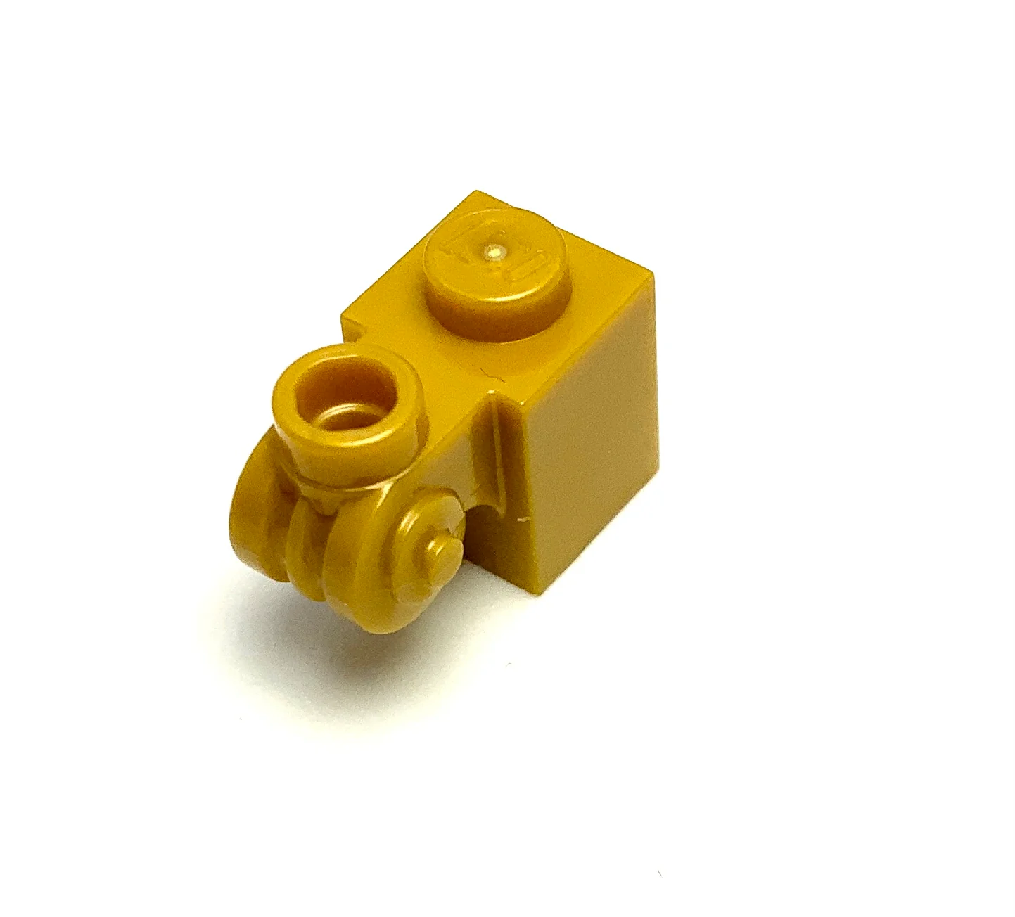 Brick, Modified 1x1 with Scroll with Hollow Stud, Part# 20310