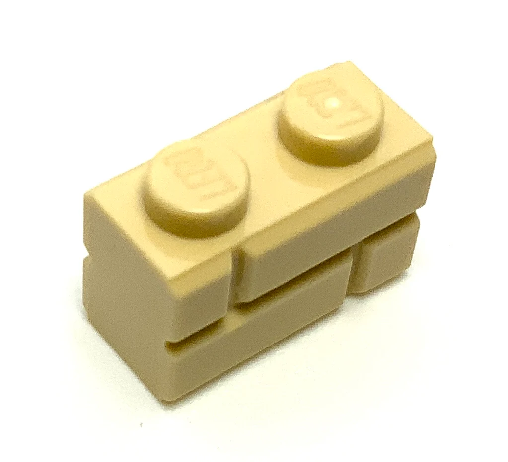 Brick, Modified 1x2 with Masonry Profile, Part# 98283 - Image 8