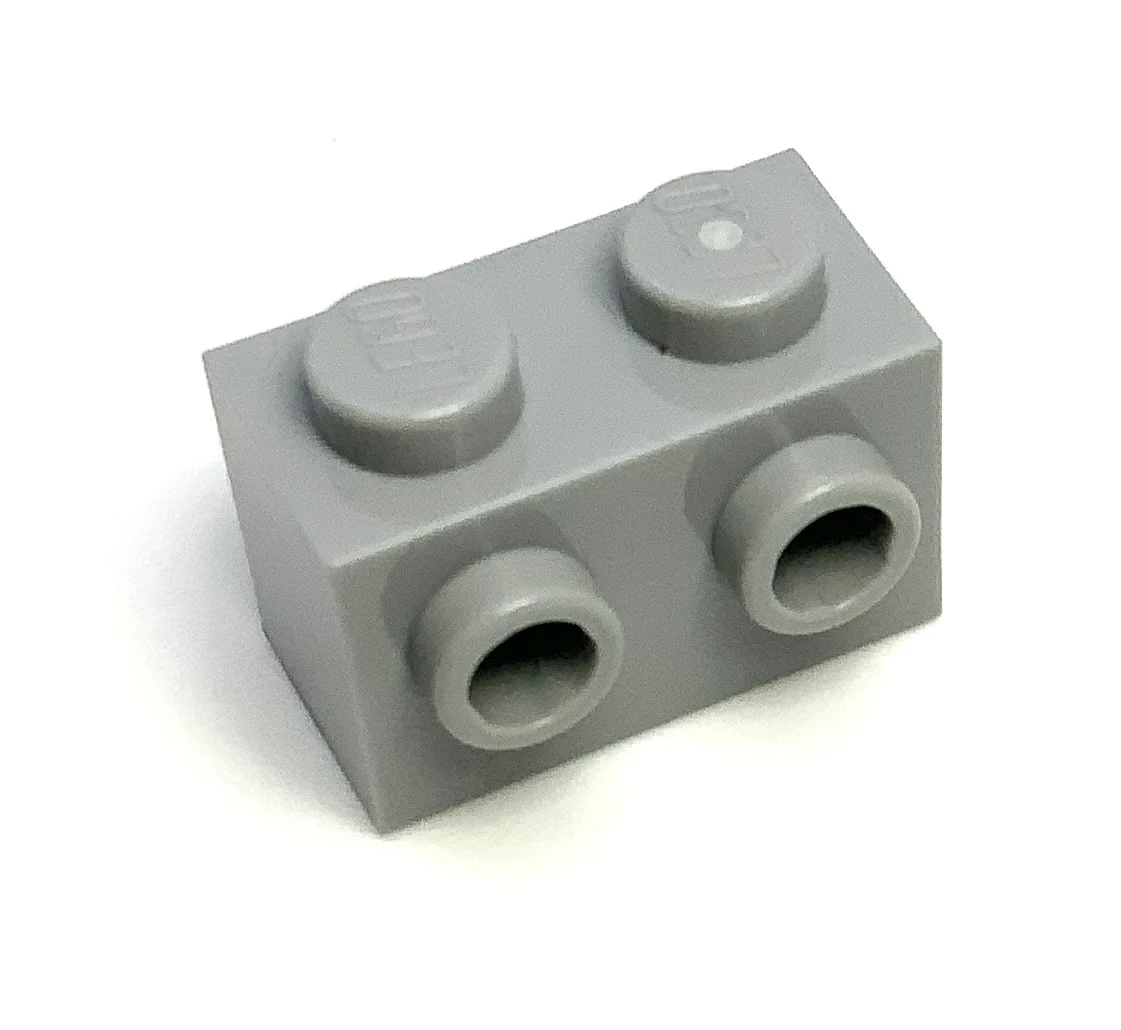 Brick, Modified 1x2 with Studs on 2 Sides, Part# 52107 - Image 6