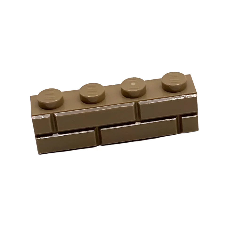 Brick, Modified 1x4 with Masonry Profile, Part# 15533 - Image 4