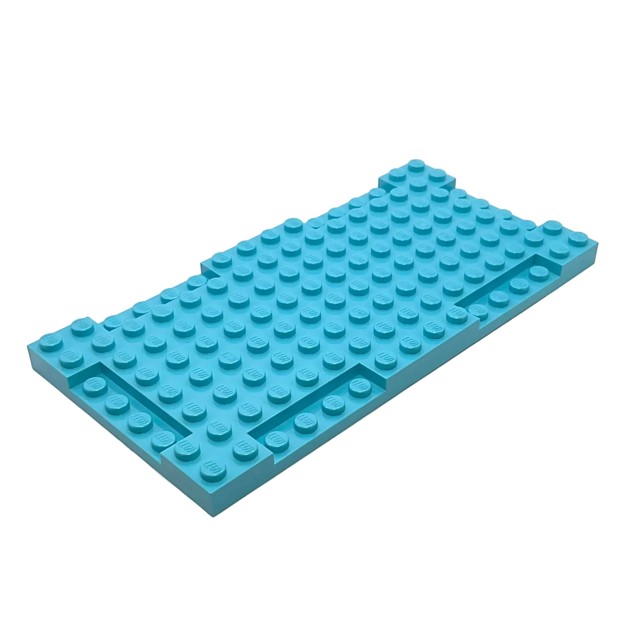 Brick, Modified 8 x 16 x 2/3 with 1 x 4 Indentations, Part# 2629 - Image 3