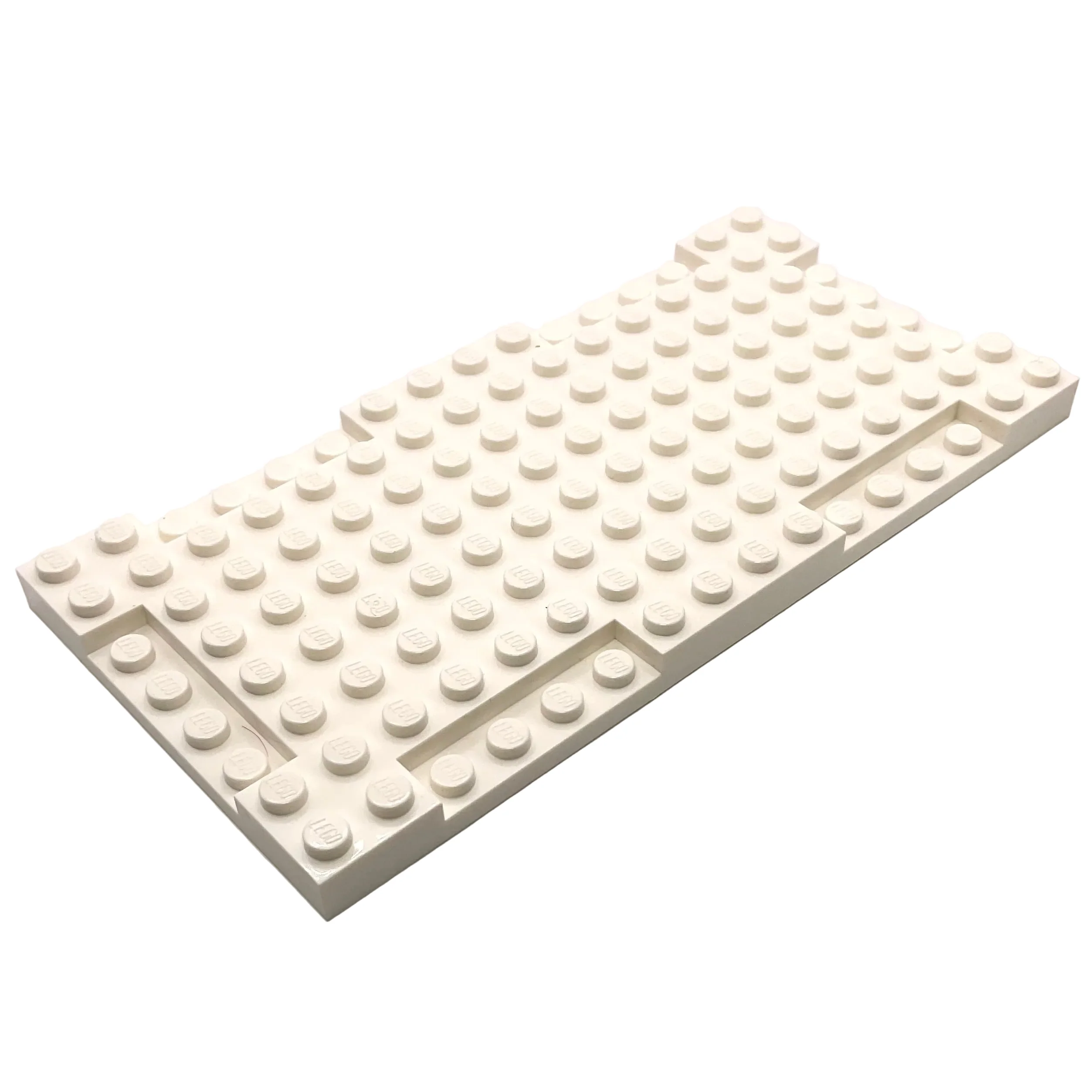 Brick, Modified 8 x 16 x 2/3 with 1 x 4 Indentations, Part# 2629 - Image 4