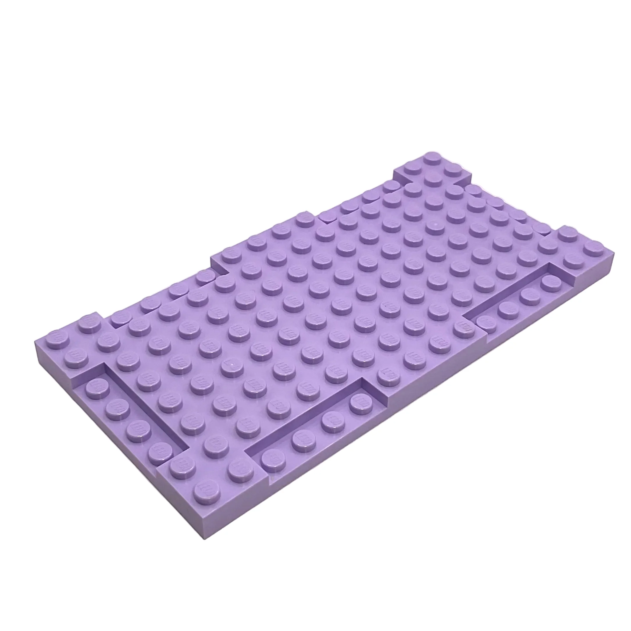 Brick, Modified 8 x 16 x 2/3 with 1 x 4 Indentations, Part# 2629 - Image 5