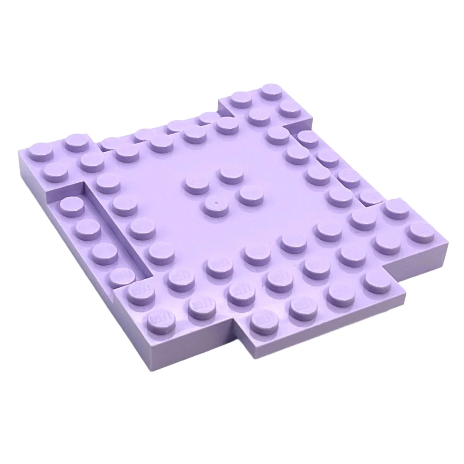 Brick, Modified 8x8x2/3 with 1x4 Indentations and 1x4 Plate, Part# 15624 - Image 3