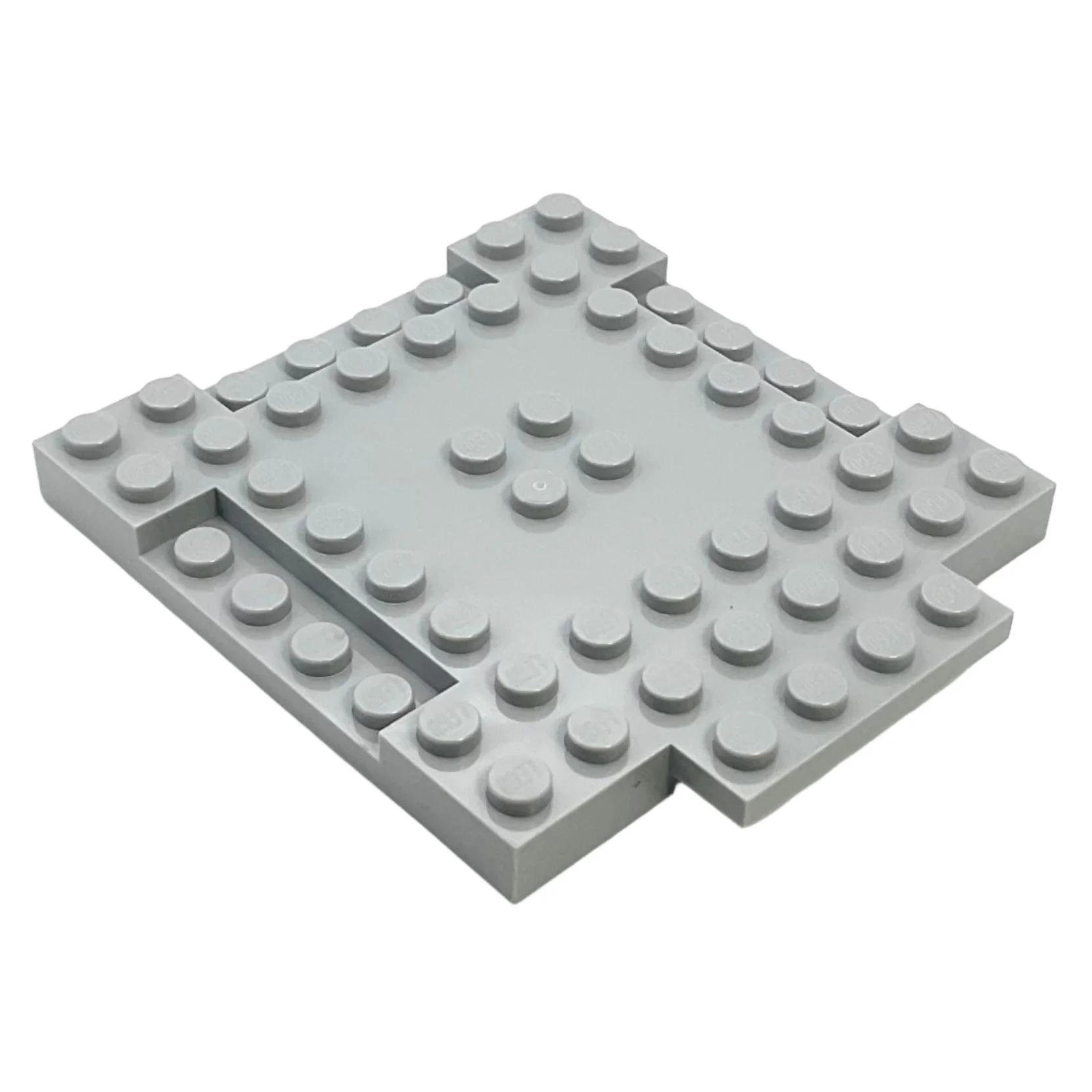 Brick, Modified 8x8x2/3 with 1x4 Indentations and 1x4 Plate, Part# 15624 - Image 4