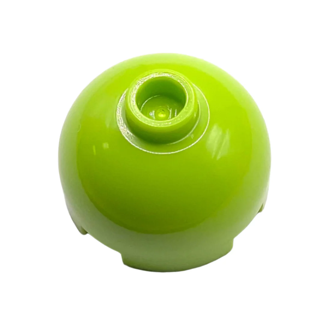 Brick Round 2x2 Dome Top with Bottom Axle Holder (Hollow Stud), Part# 553c