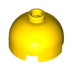 Brick Round 2x2 Dome Top with Bottom Axle Holder (Hollow Stud), Part# 553c - Image 12