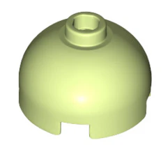 Brick Round 2x2 Dome Top with Bottom Axle Holder (Hollow Stud), Part# 553c - Image 4