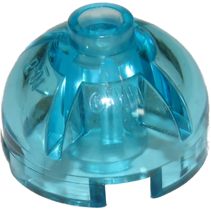 Brick Round 2x2 Dome Top with Bottom Axle Holder (Hollow Stud), Part# 553c - Image 6