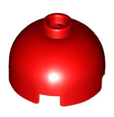 Brick Round 2x2 Dome Top with Bottom Axle Holder (Hollow Stud), Part# 553c - Image 9
