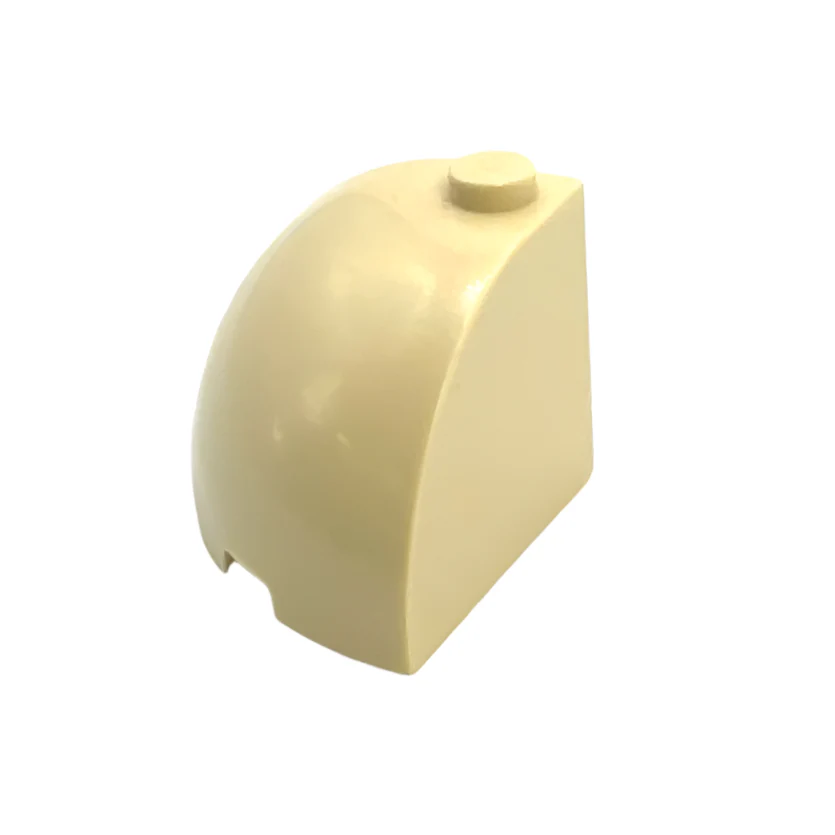 Brick Round Corner 3x3x2 Dome Top, Part# 88293 - Image 6
