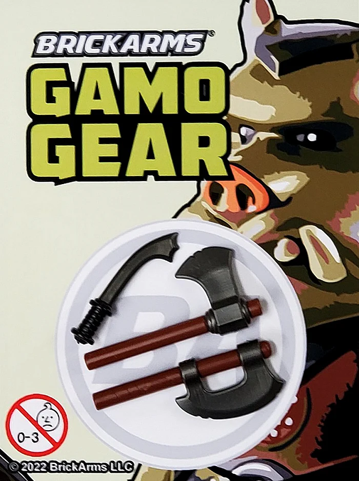 Gamorrean Guard Weapons Pack  BRICKARMS Gamo Gear