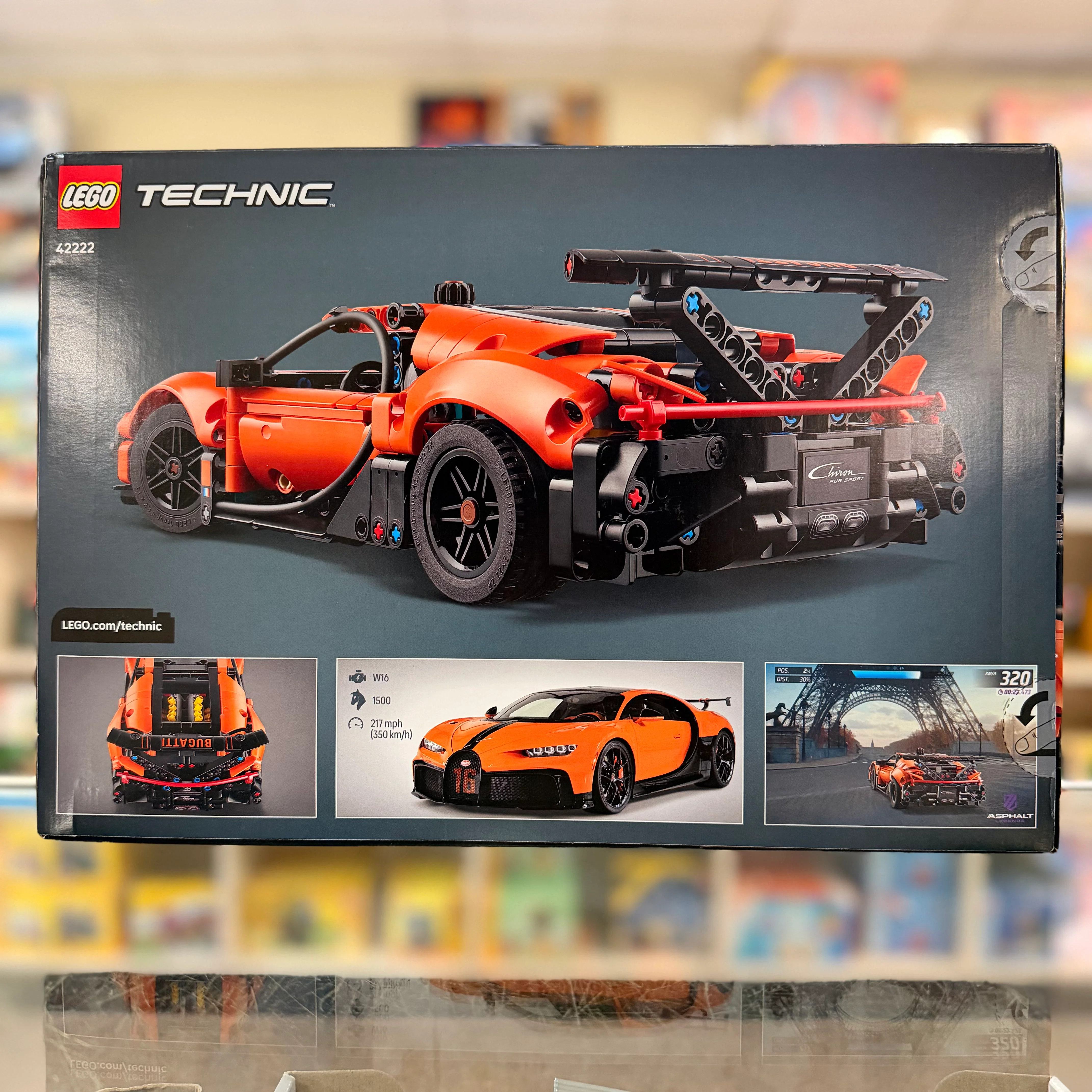 Bugatti Chiron Pur Sport, 42222 - LEGO® Technic Set - Image 2