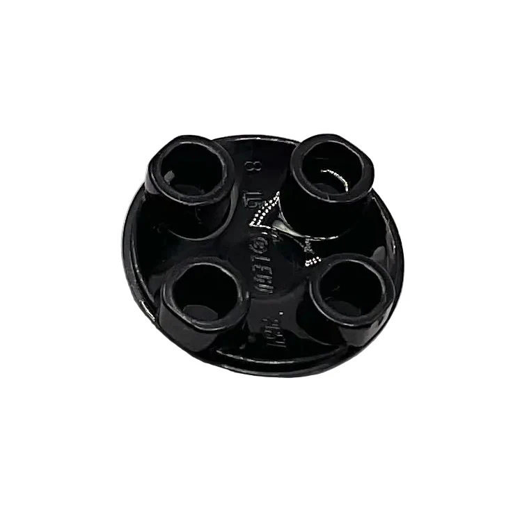 Buildable Character 'The Child' or 'Baby Yoda' Eye (Plate Round 2x2 with Rounded Bottom), Part# 2654pb015 - Image 2