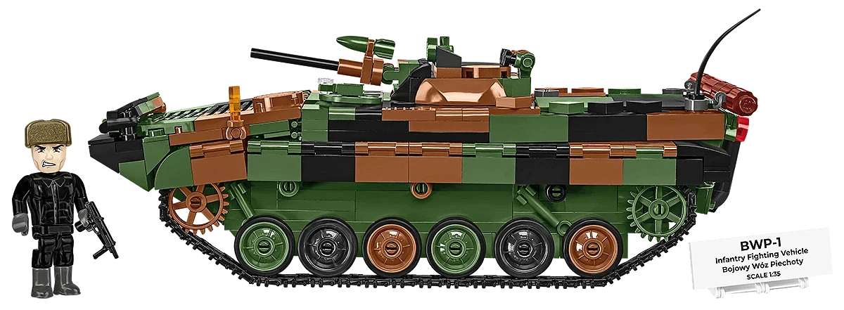 BWP-1 Infantry Fighting Vehicle Tank: COBI Set 2630 - Image 3