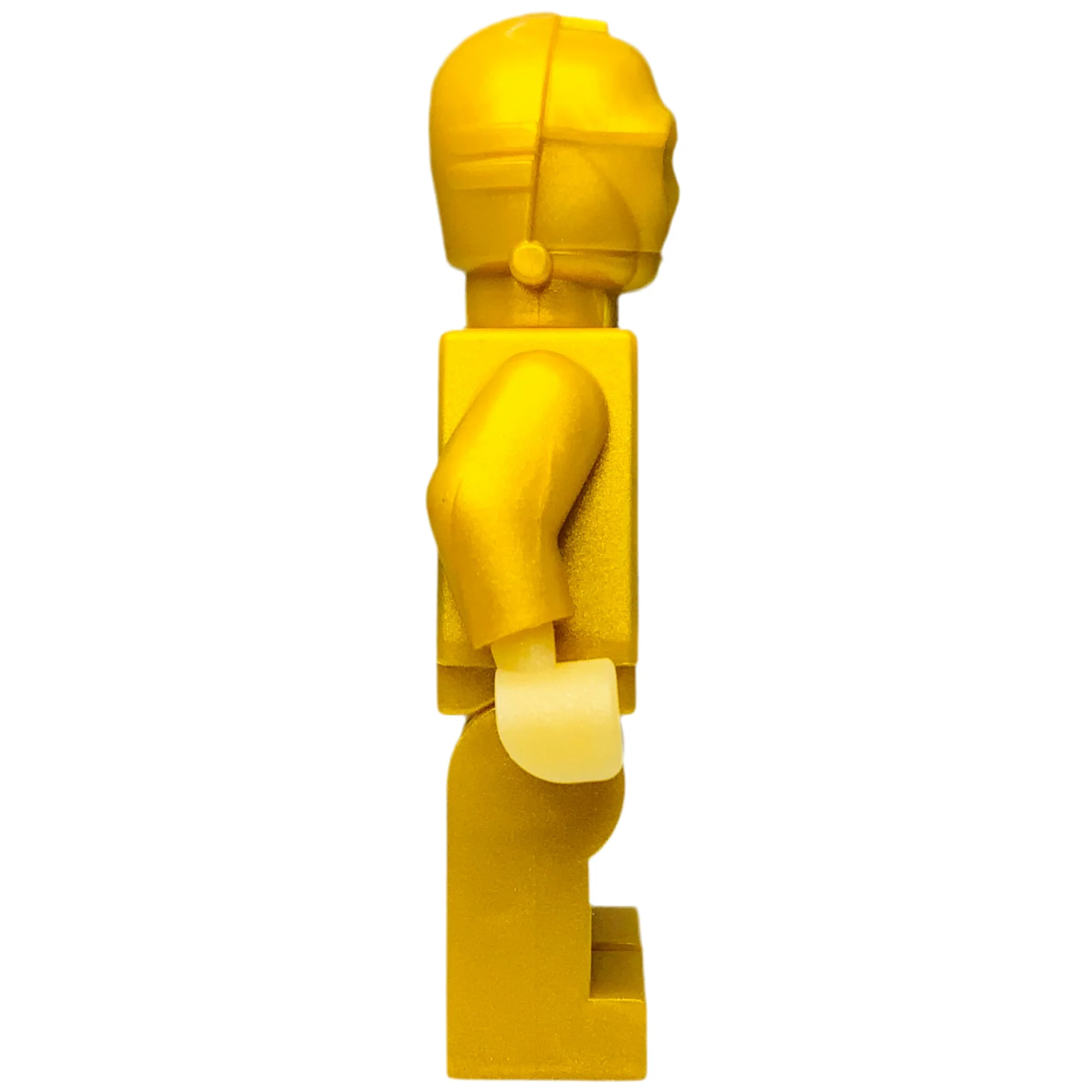 C-3PO, Pearl Gold with Pearl Gold Hands, sw0161, LEGO® Star Wars Minifigure - Image 2