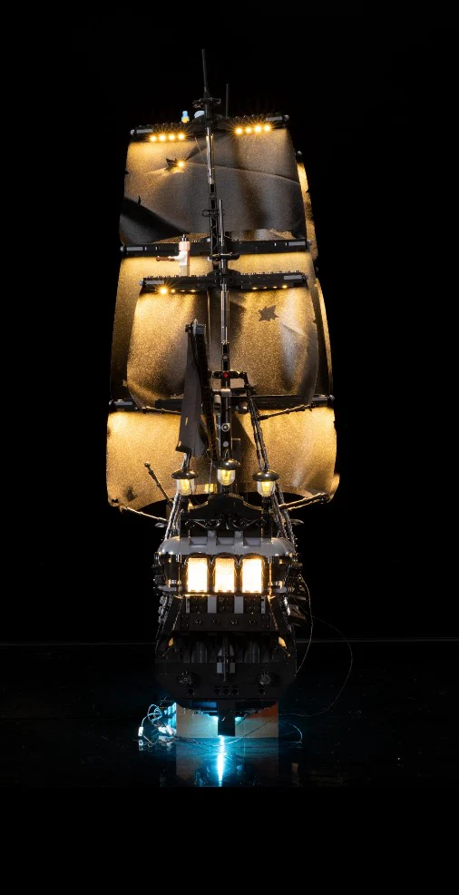 Captain Jack Sparrow's Pirate Ship 10365 Custom Lighting Kit for LEGO® Set - Image 5